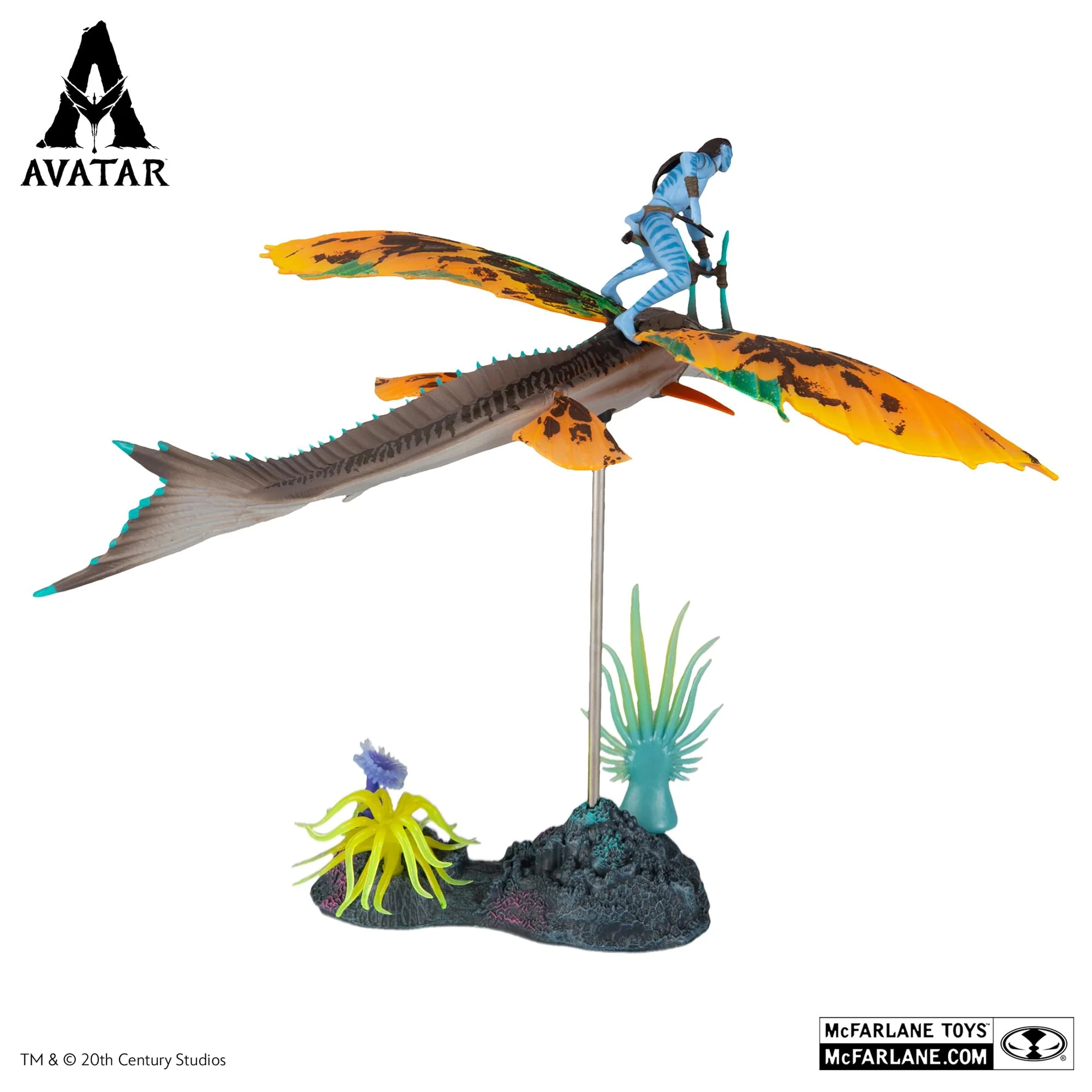 Avatar: The Way Of Water Jake Sully & Skimwing Deluxe Action Figure Set - Image 5