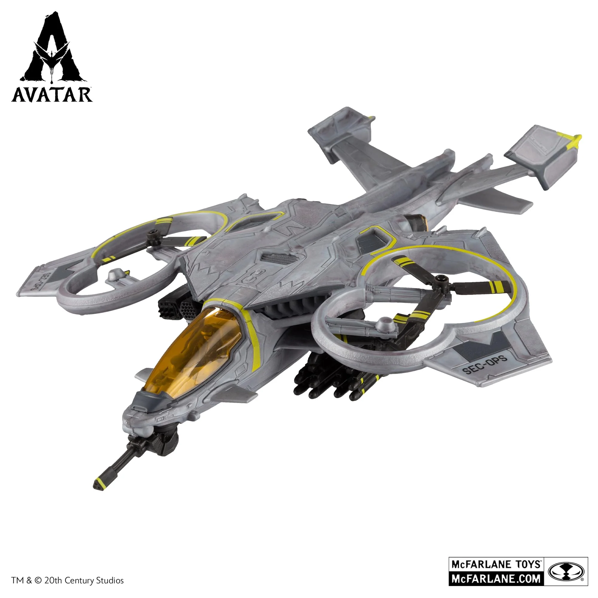 Avatar: The Way Of Water RDA Seawasp Deluxe Vehicle Set - Image 3