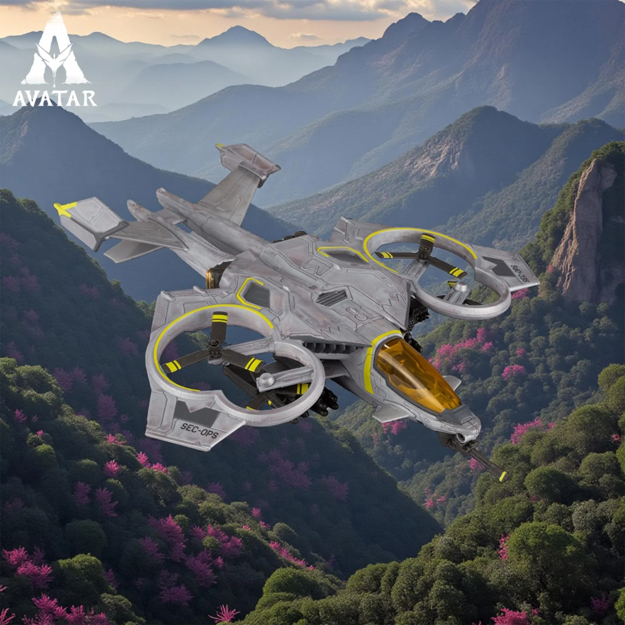 Avatar: The Way Of Water RDA Seawasp Deluxe Vehicle Set - Image 7