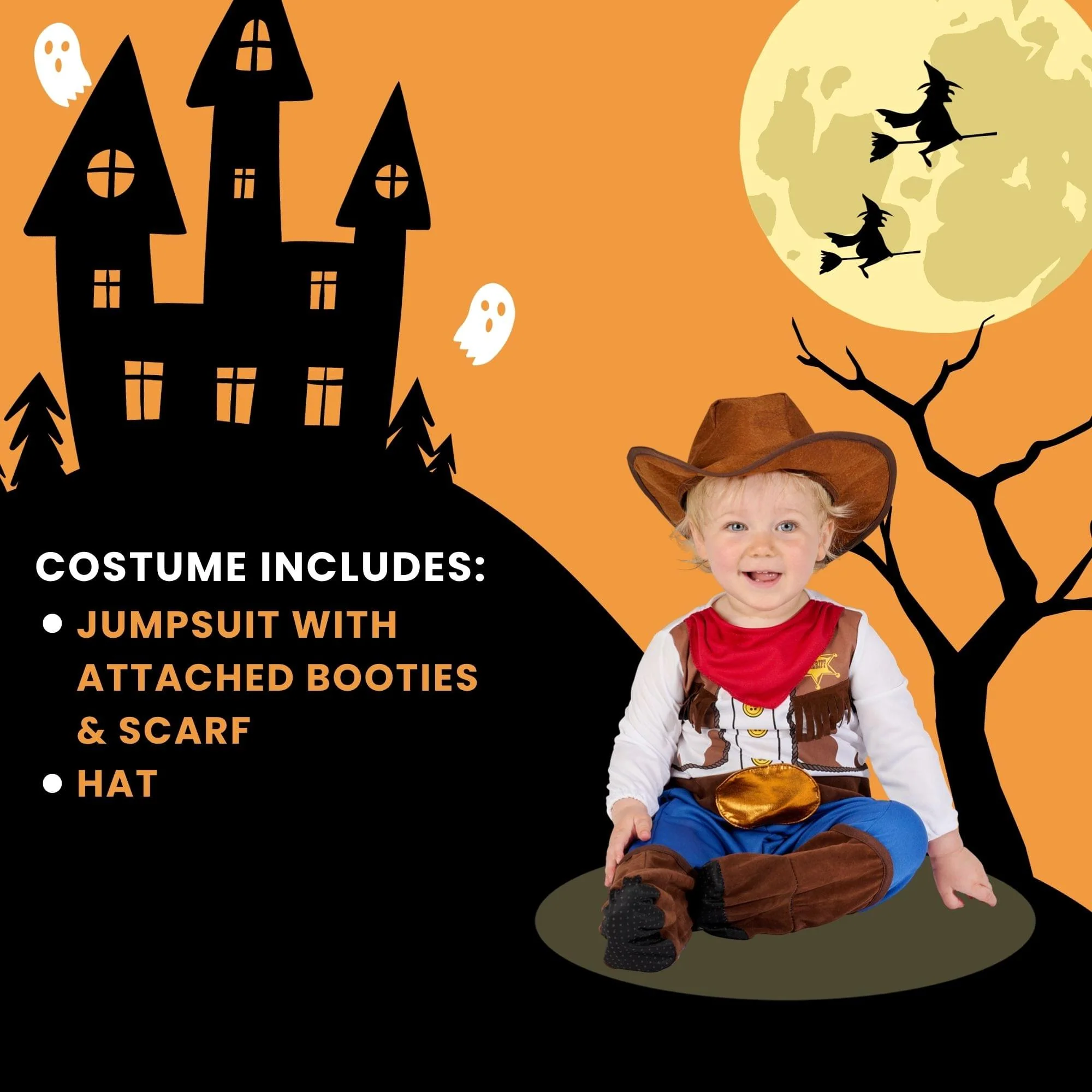 Baby Cowboy Child Costume - Image 25