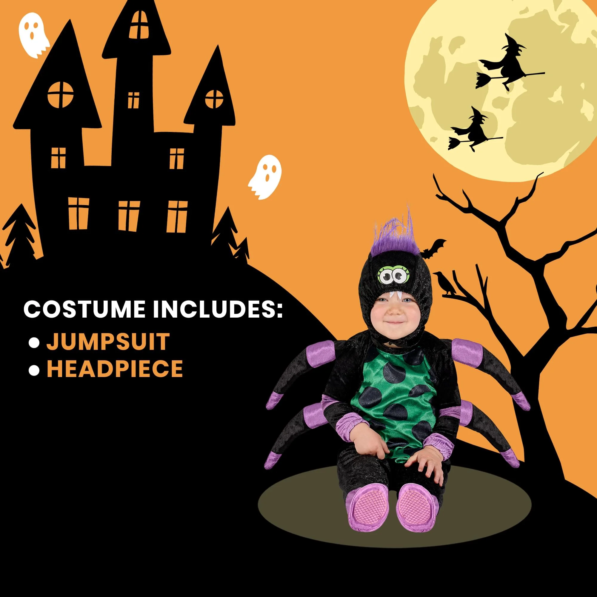 Itsy Bitsy Spider Baby Costume - Image 22