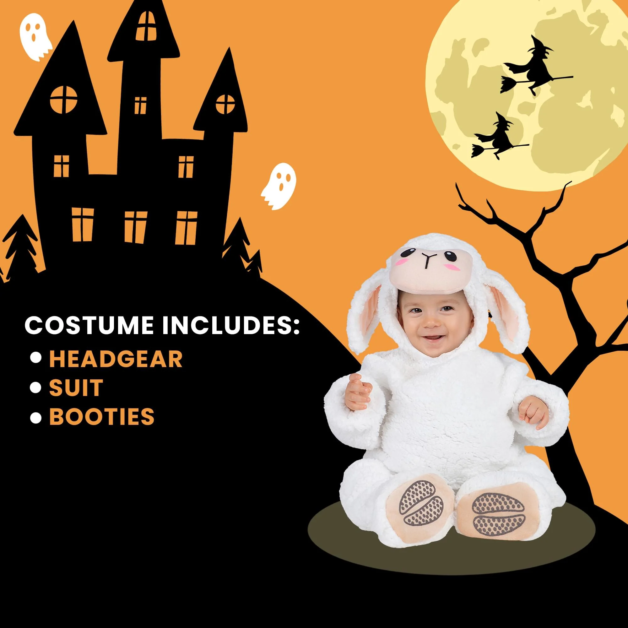 Baby Lamb Infant Costume - Image 11
