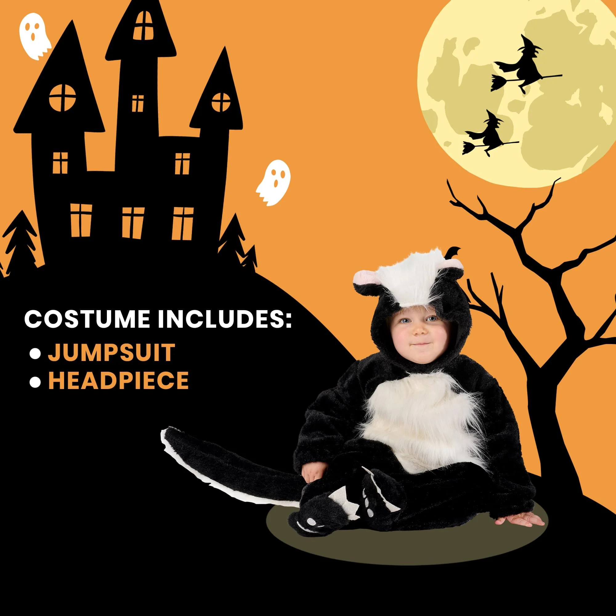 Skunk Baby Costume - Image 15