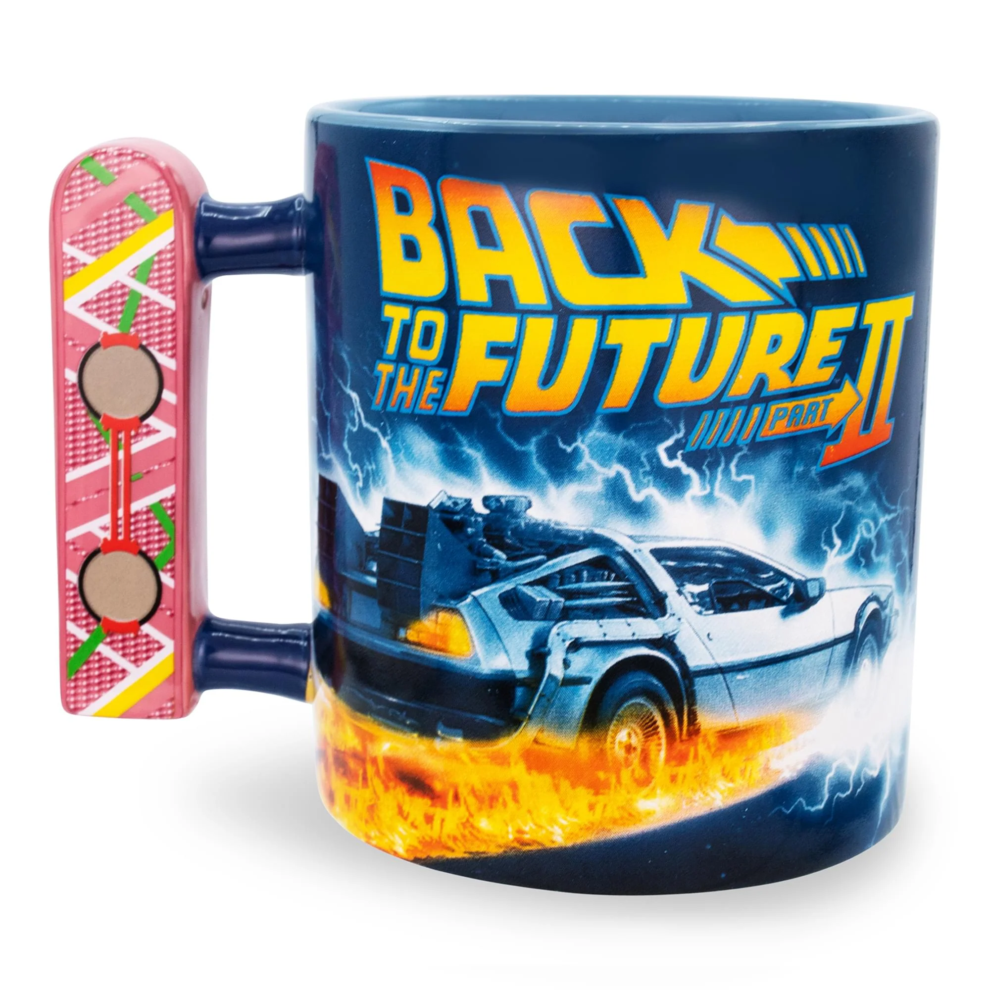 Back To The Future 2 Hoverboard Sculpted Handle Ceramic Mug | Holds 20 Ounces - Image 2