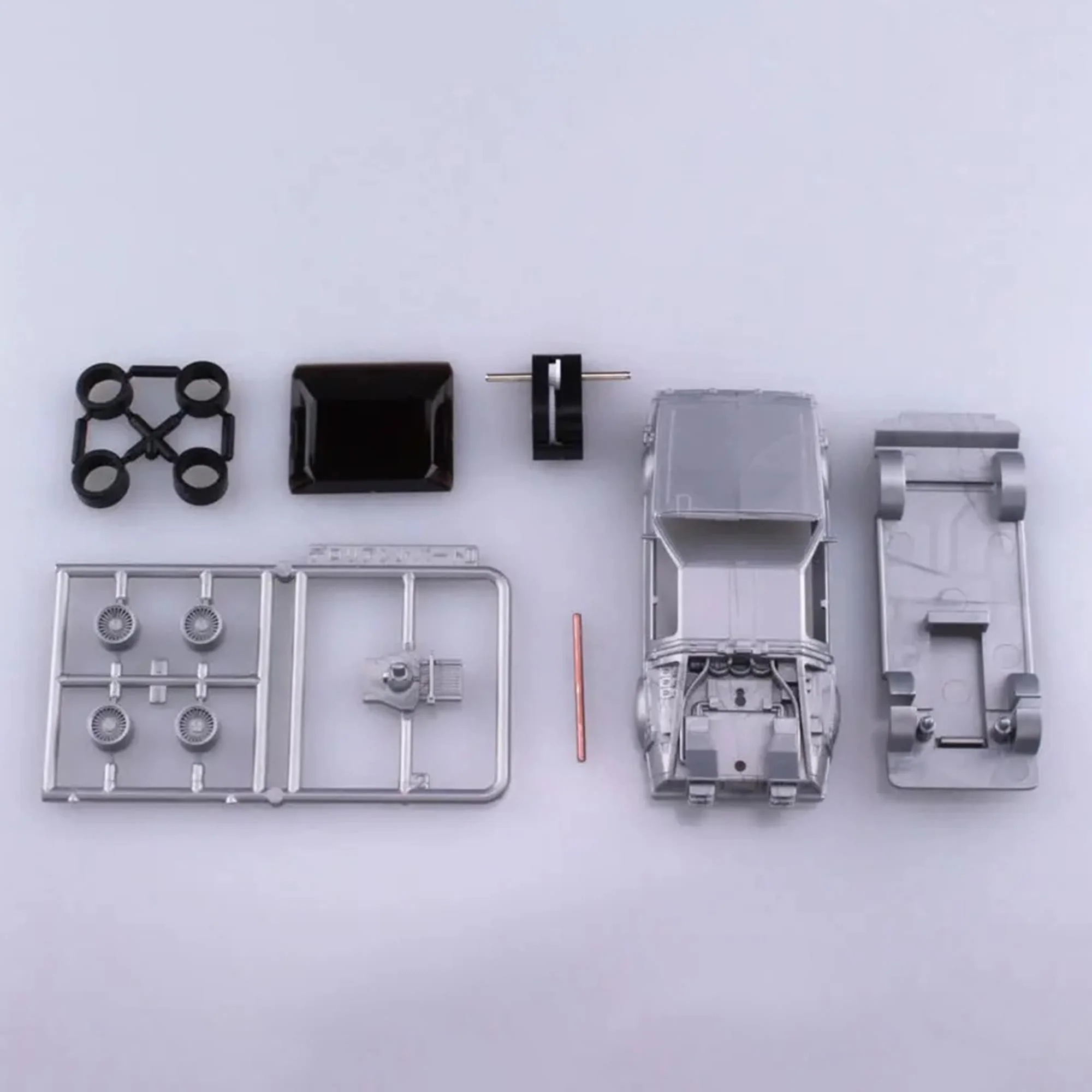 Back to the Future 2 Pullback DeLorean 1/43 Scale Model Kit - Image 5
