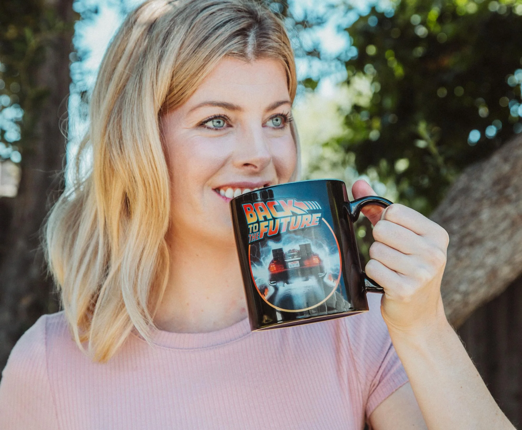Back To The Future DeLorean Time Machine Ceramic Mug | Holds 20 Ounces - Image 4