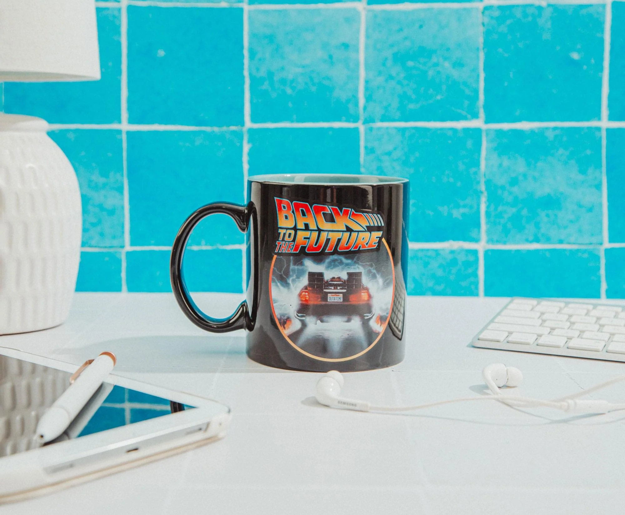 Back To The Future DeLorean Time Machine Ceramic Mug | Holds 20 Ounces - Image 8