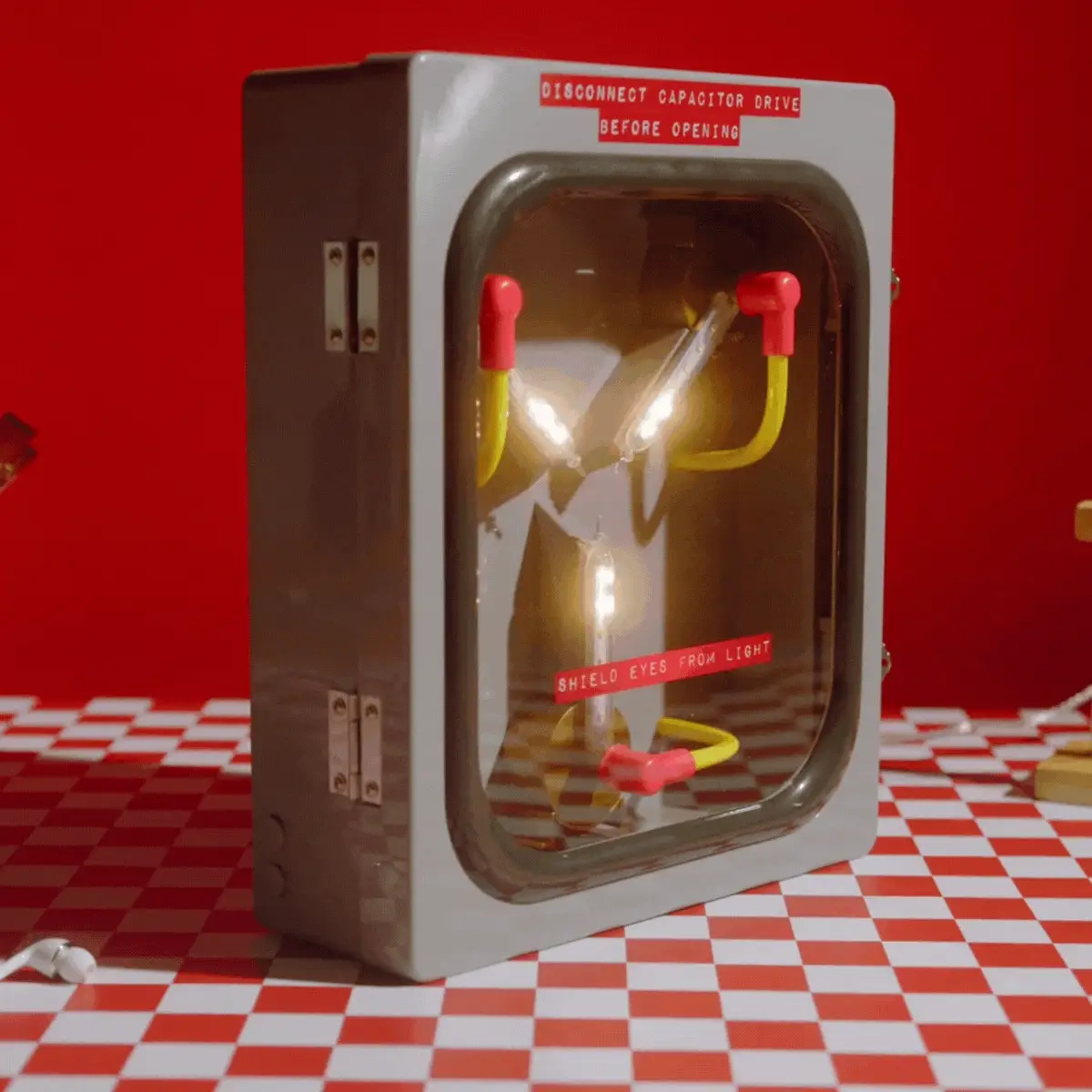 Back To The Future Life-Size 1/1 Scale Flux Capacitor Replica 12-Inch LED Mood Light - Image 2