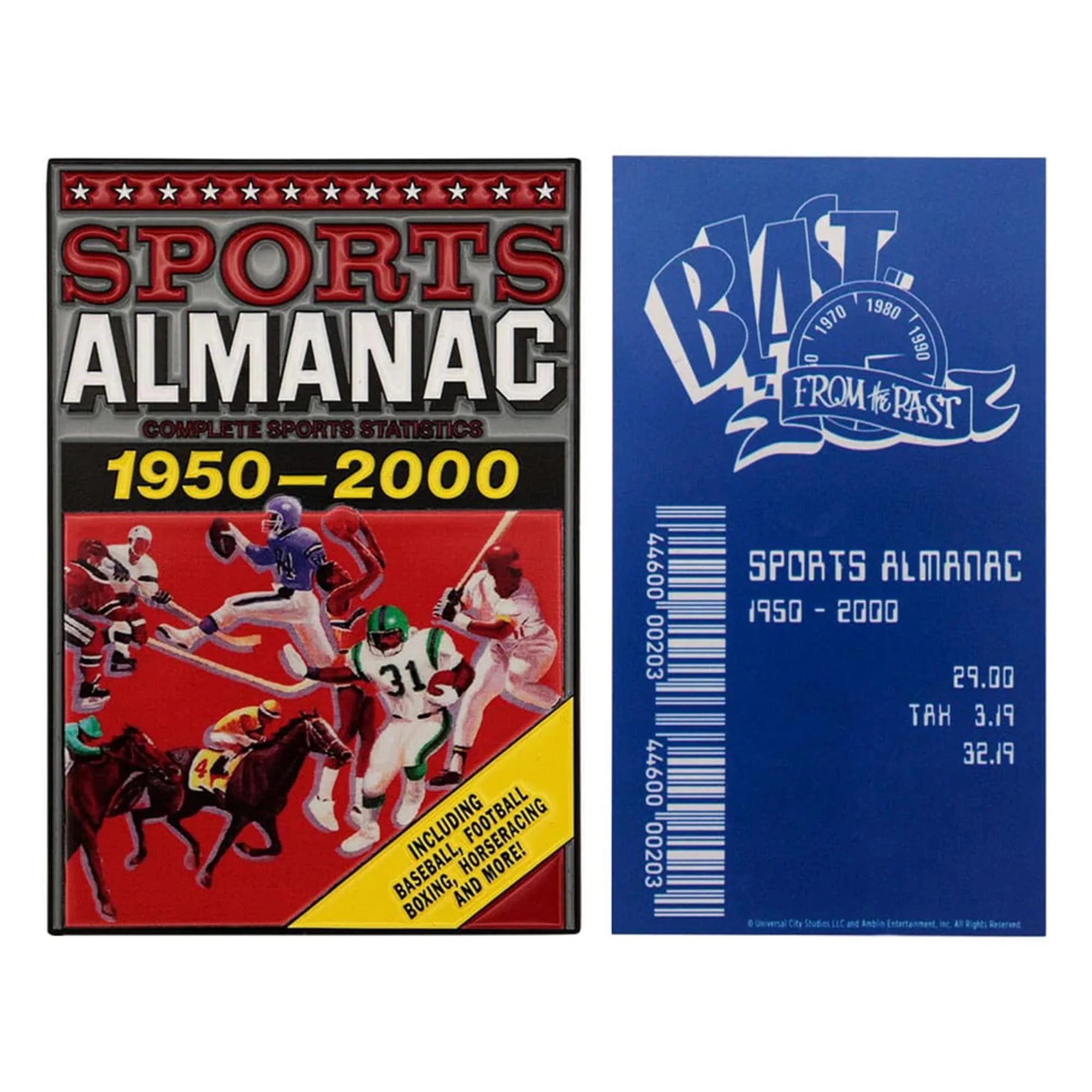 Back to the Future Limited Edition Sport Almanac Ingot - Image 4