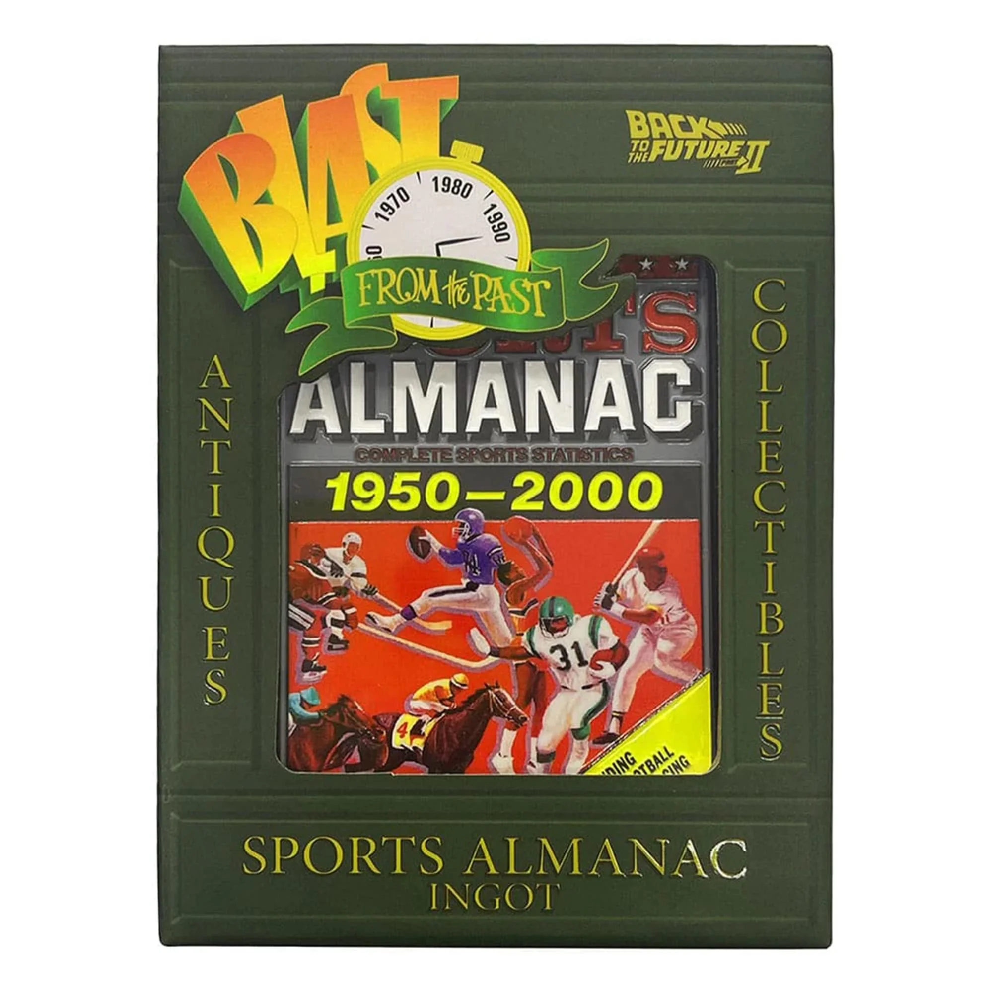 Back to the Future Limited Edition Sport Almanac Ingot - Image 5