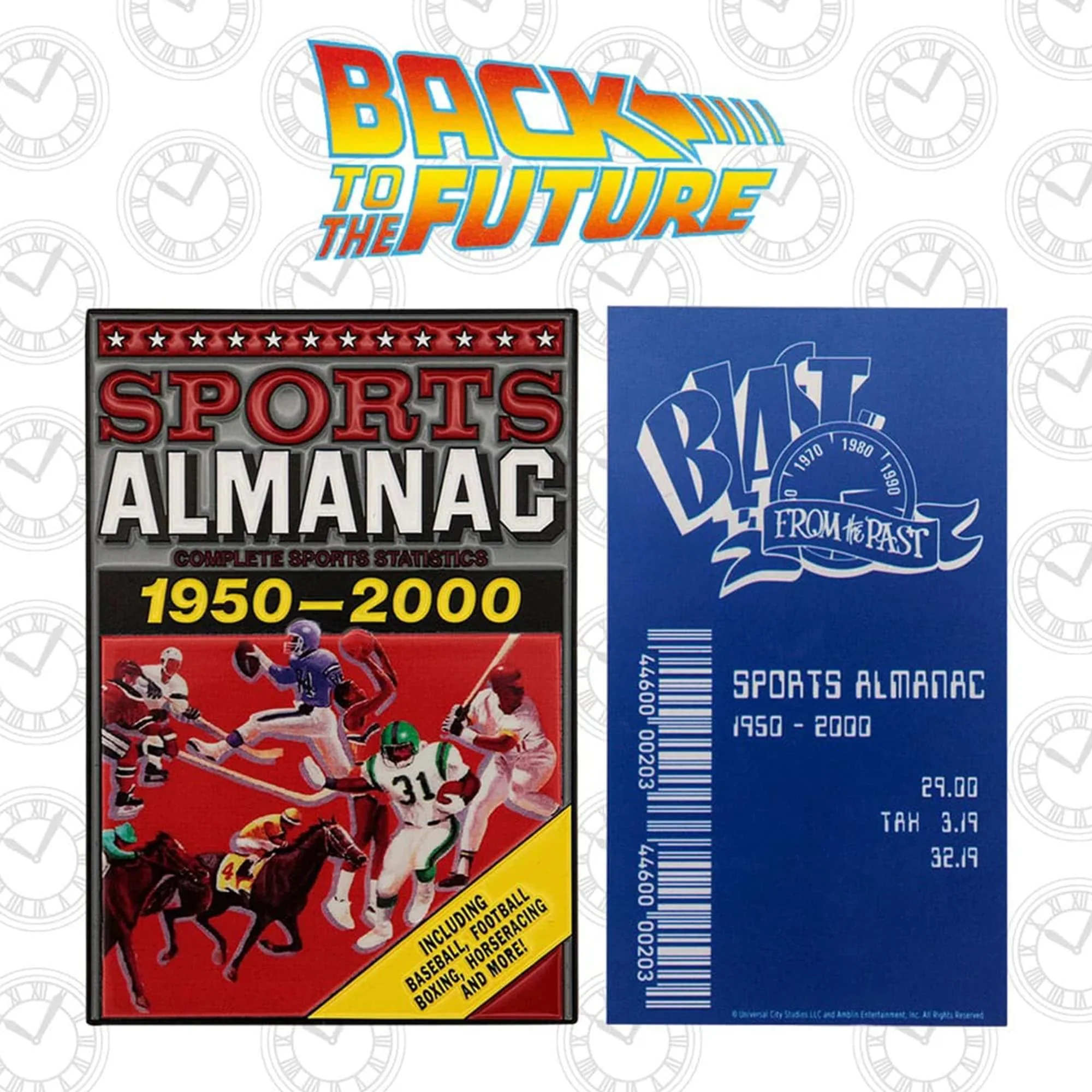 Back to the Future Limited Edition Sport Almanac Ingot - Image 7