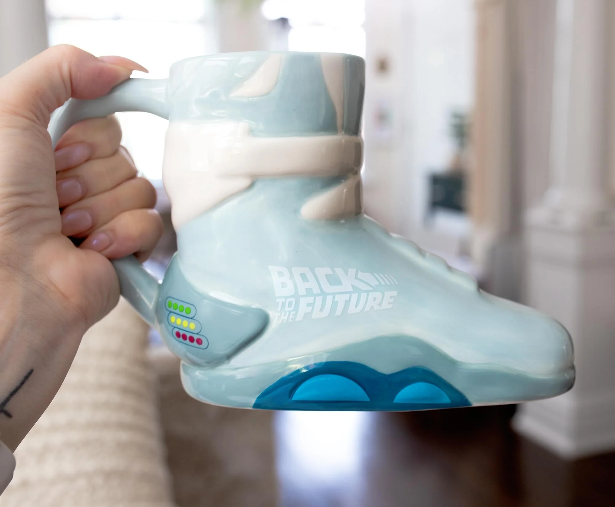 Back To The Future Marty's Shoe 3D Sculpted Ceramic Mug | Holds 20 Ounces - Image 4