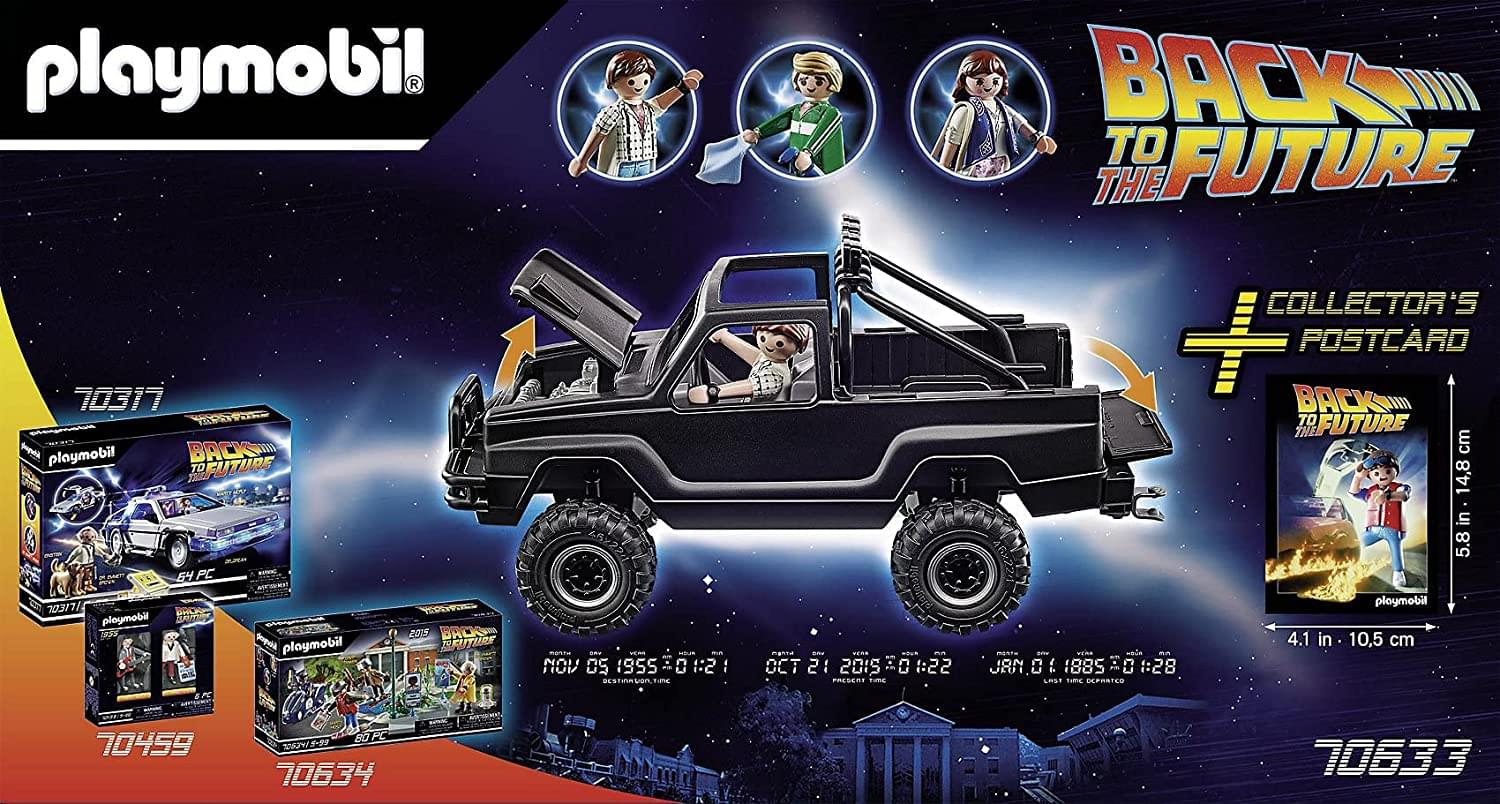 Back to the Future Playmobil 70633 Marty's Pick-Up Truck Building Set - Image 3