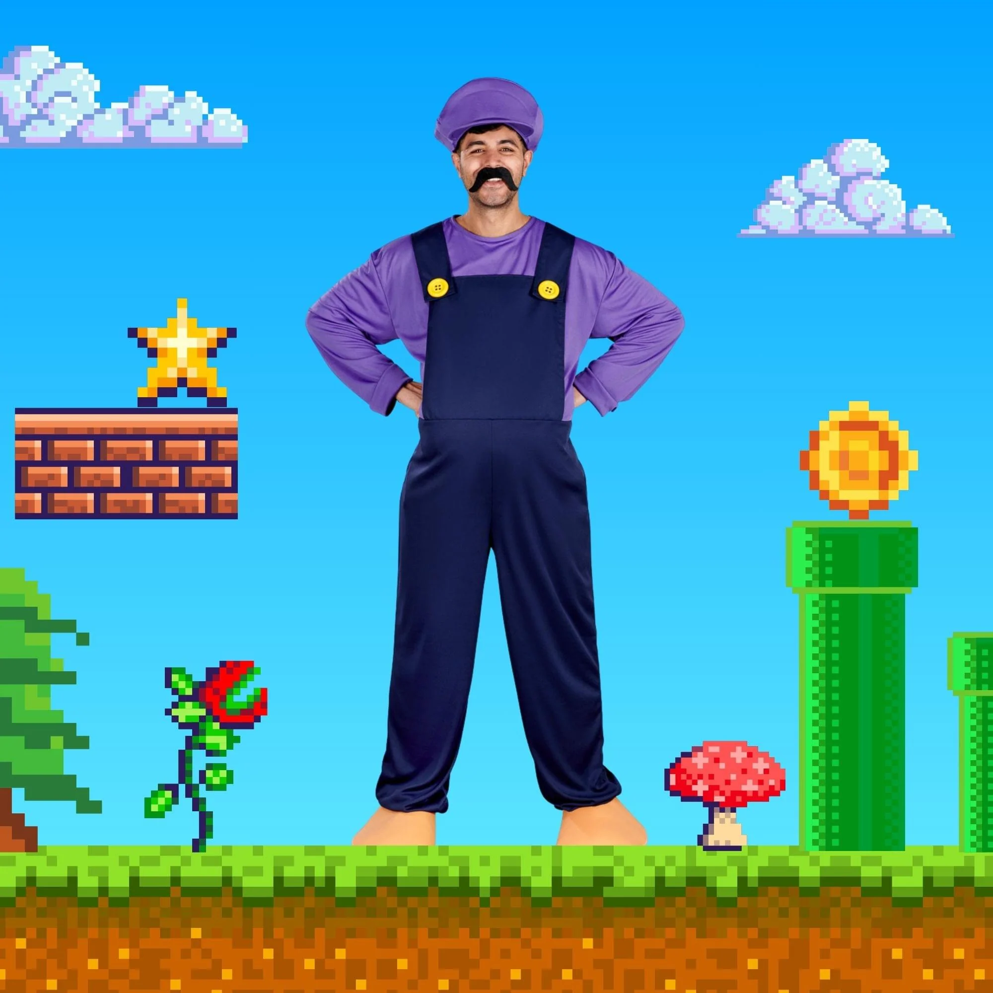 Bad Plumber Mate Adult Costume - Image 4
