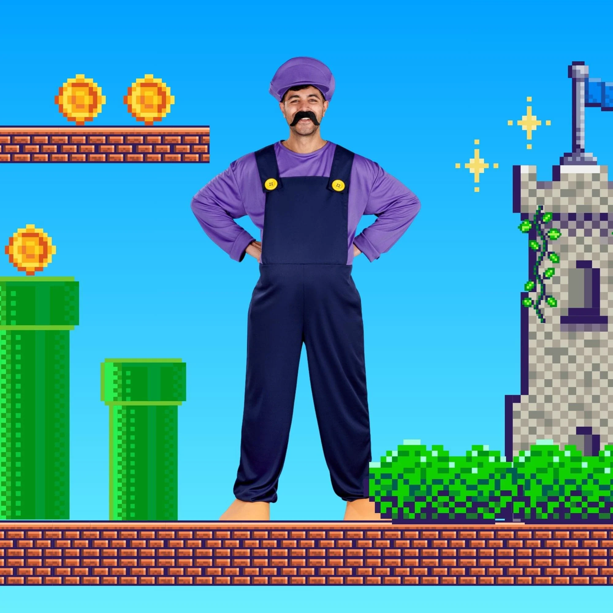 Bad Plumber Mate Adult Costume - Image 5