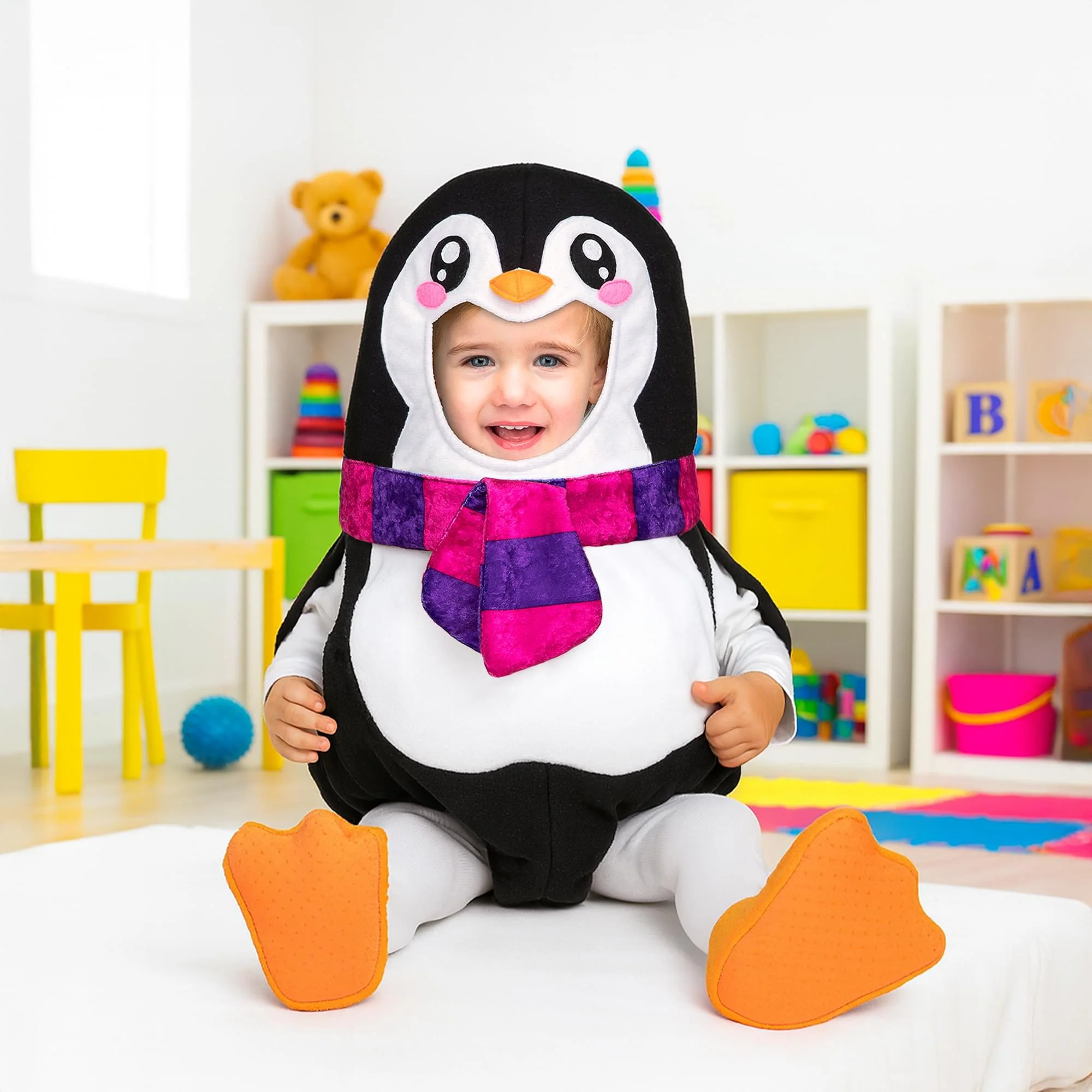 Balloon Penguin Baby Costume - Image 22