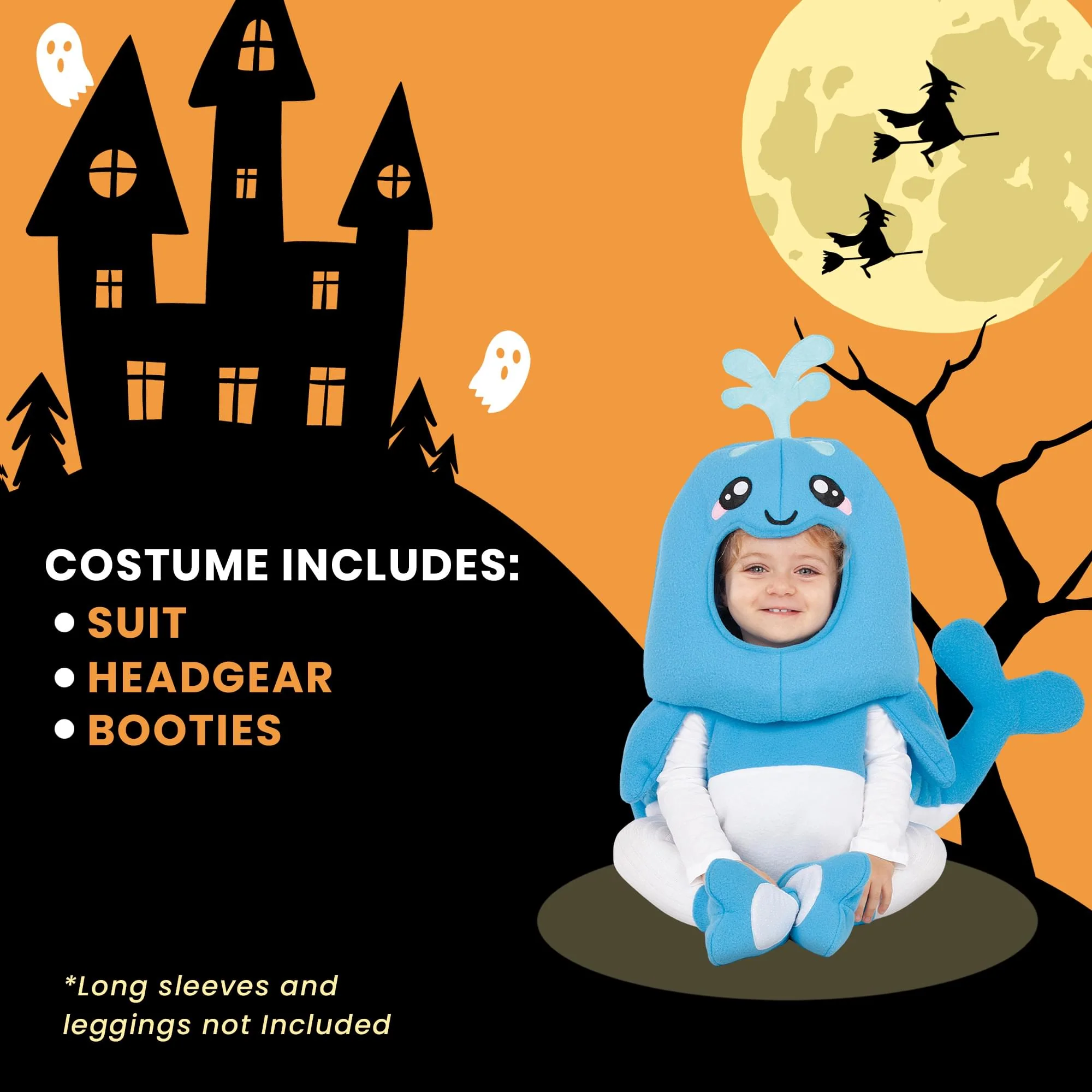 Balloon Whale Baby Costume - Image 25
