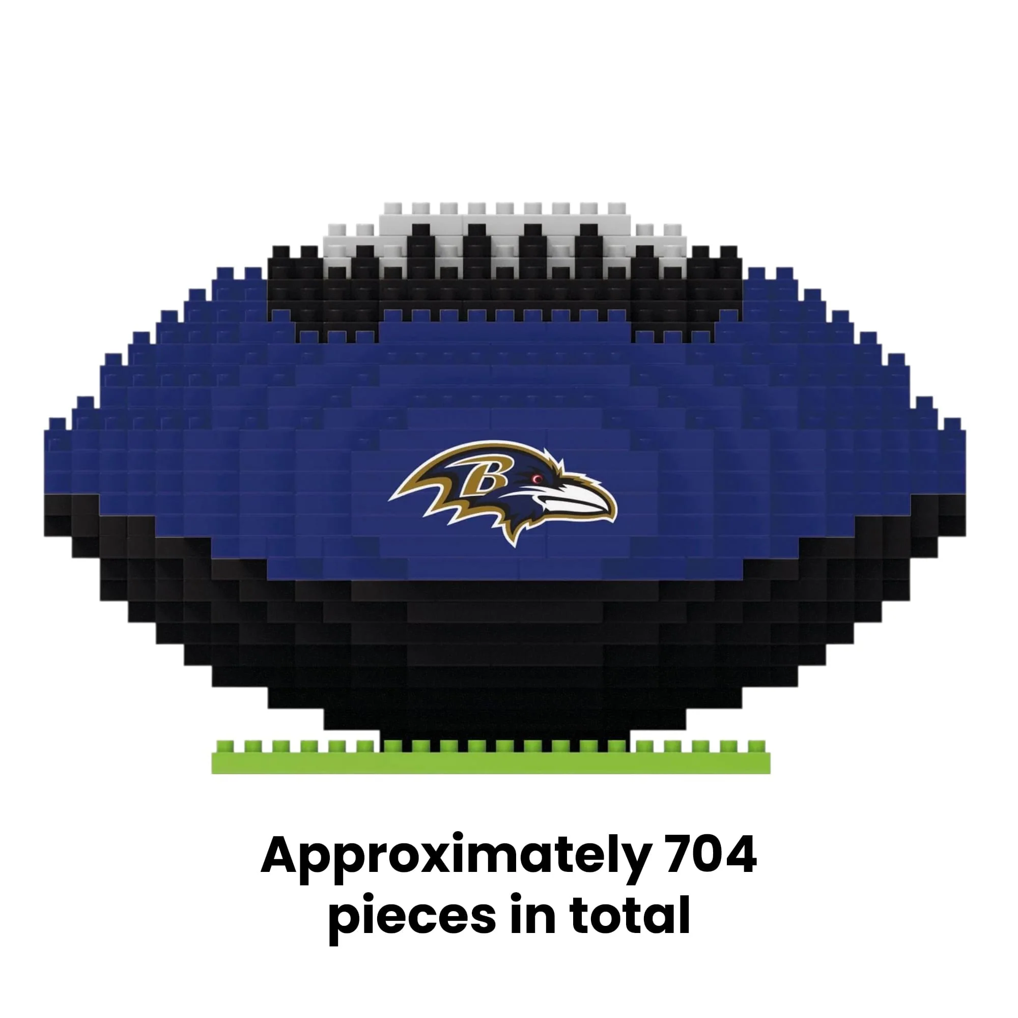 Baltimore Ravens NFL BRXLZ Football 728-Piece Building Block Set - Image 2