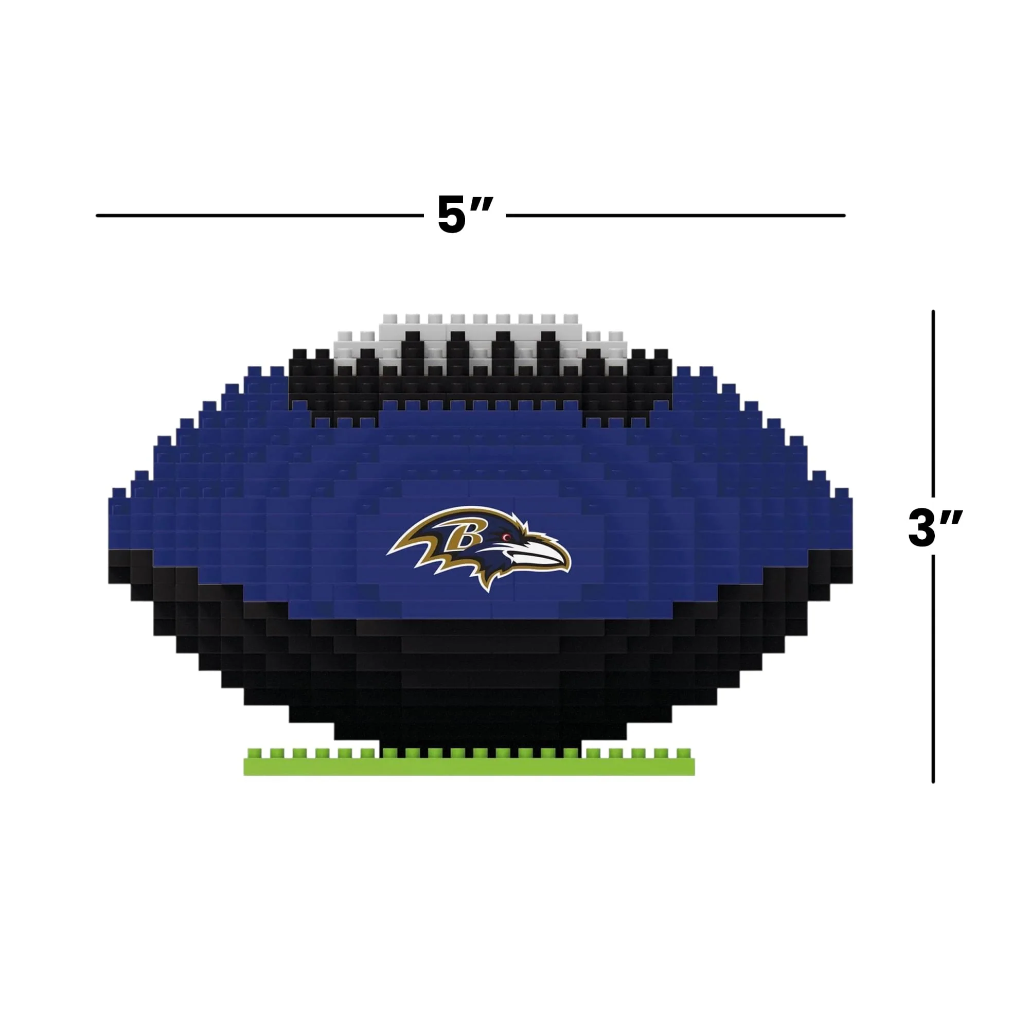 Baltimore Ravens NFL BRXLZ Football 728-Piece Building Block Set - Image 6