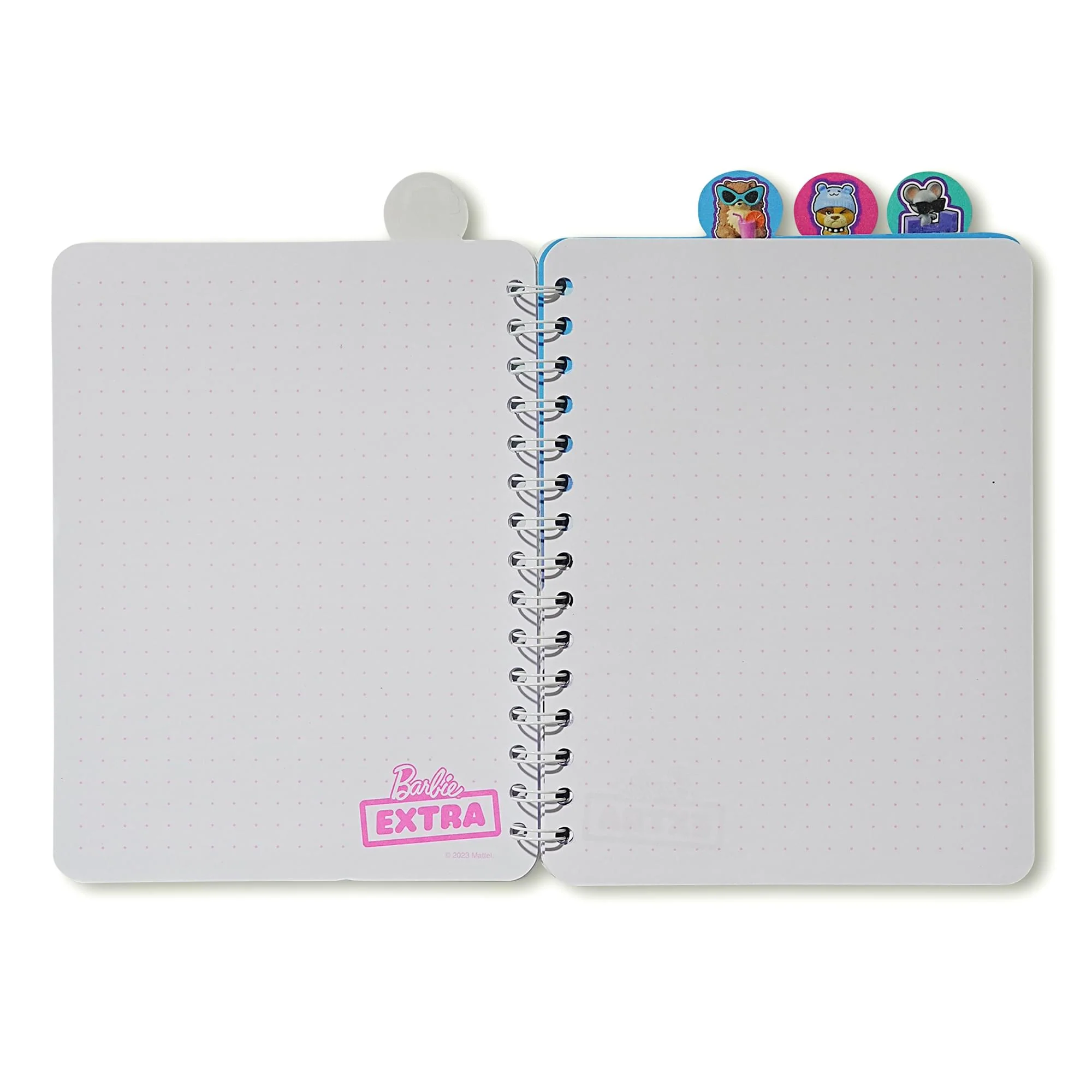 Barbie 4 Tab Spiral Notebook | 9 x 6 Inches - Image 3