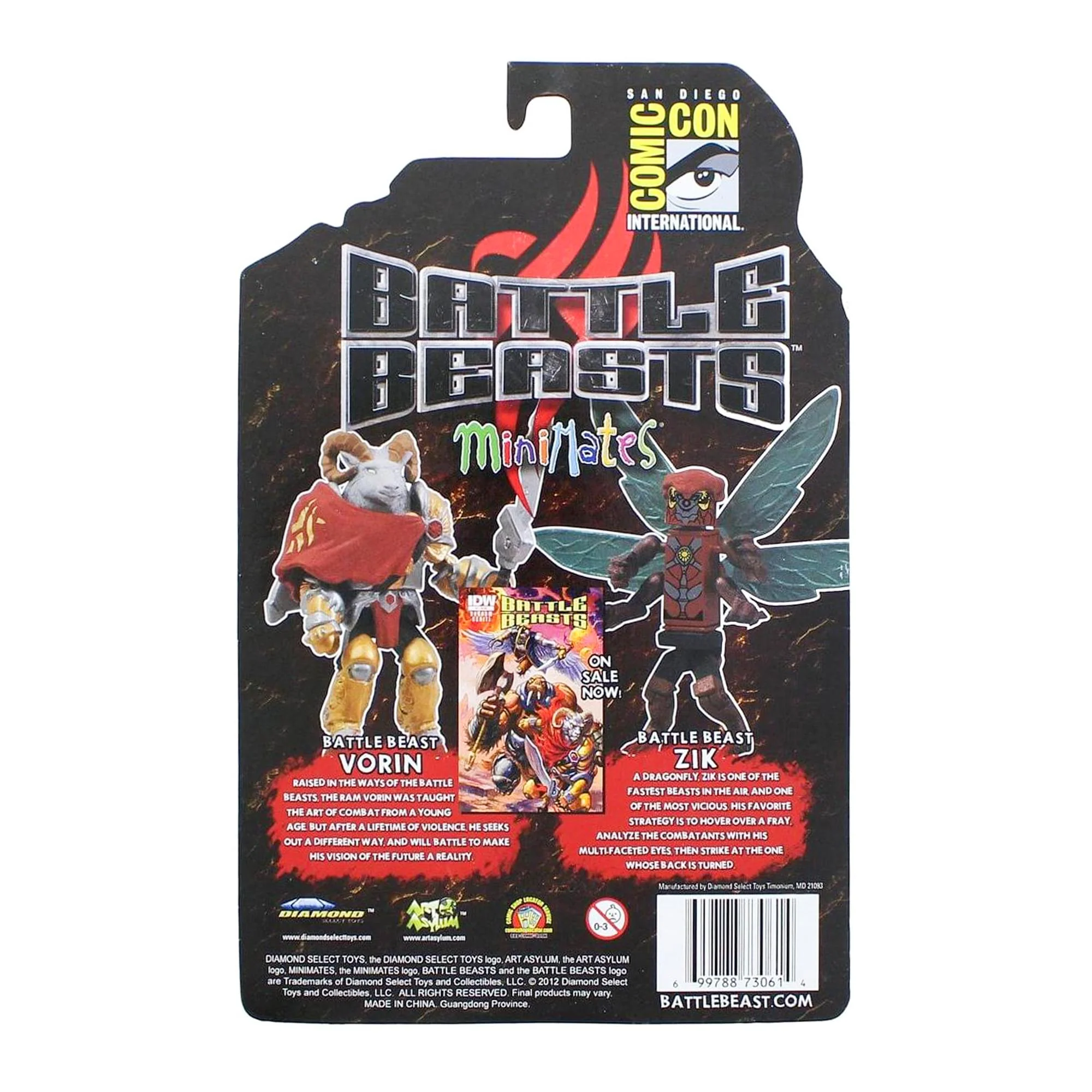 Battle Beasts Exclusive Minimates 2 Pack - Vorin & Zik - Image 6