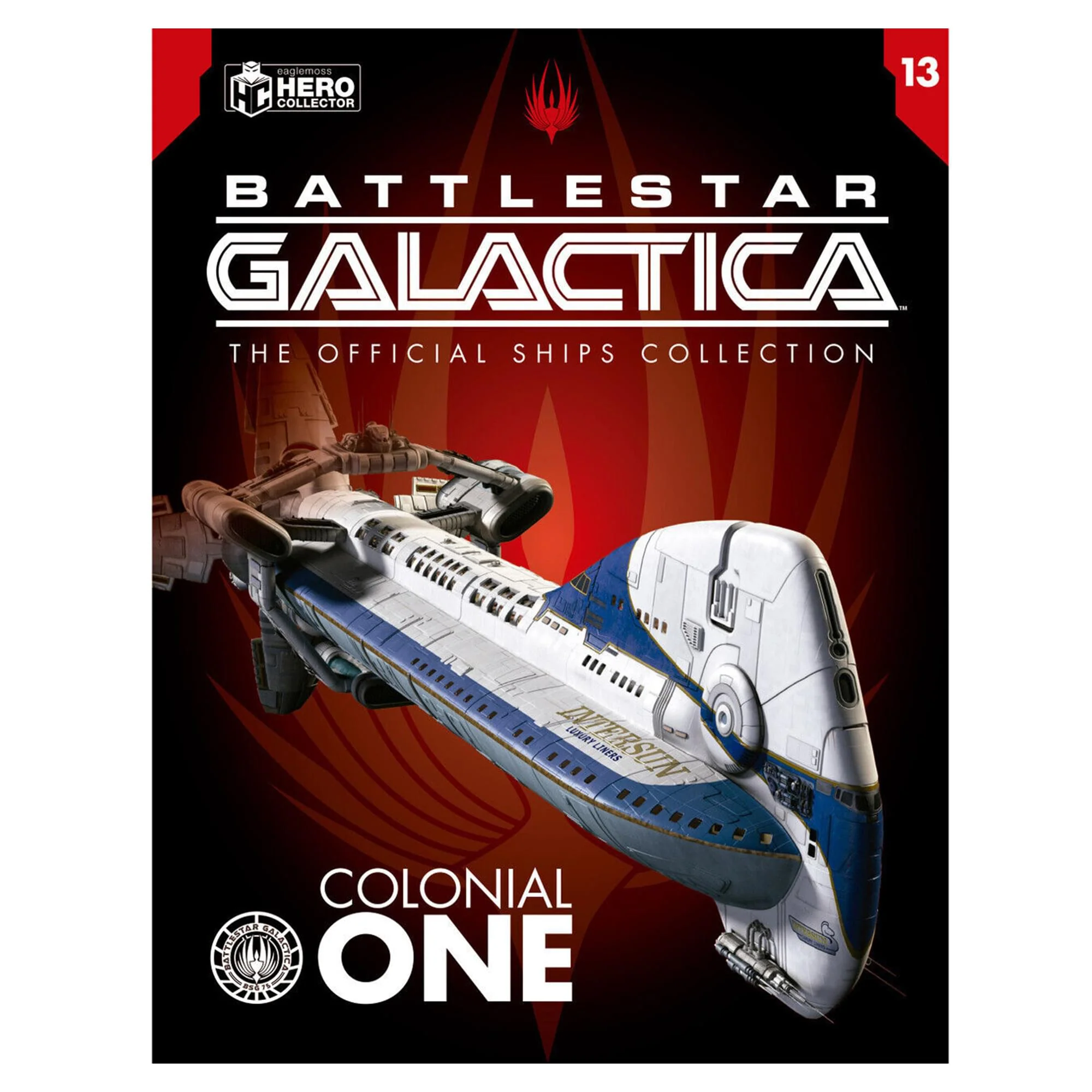 Eaglemoss Battlestar Galactica Ship Replica | Colonial One - Image 9