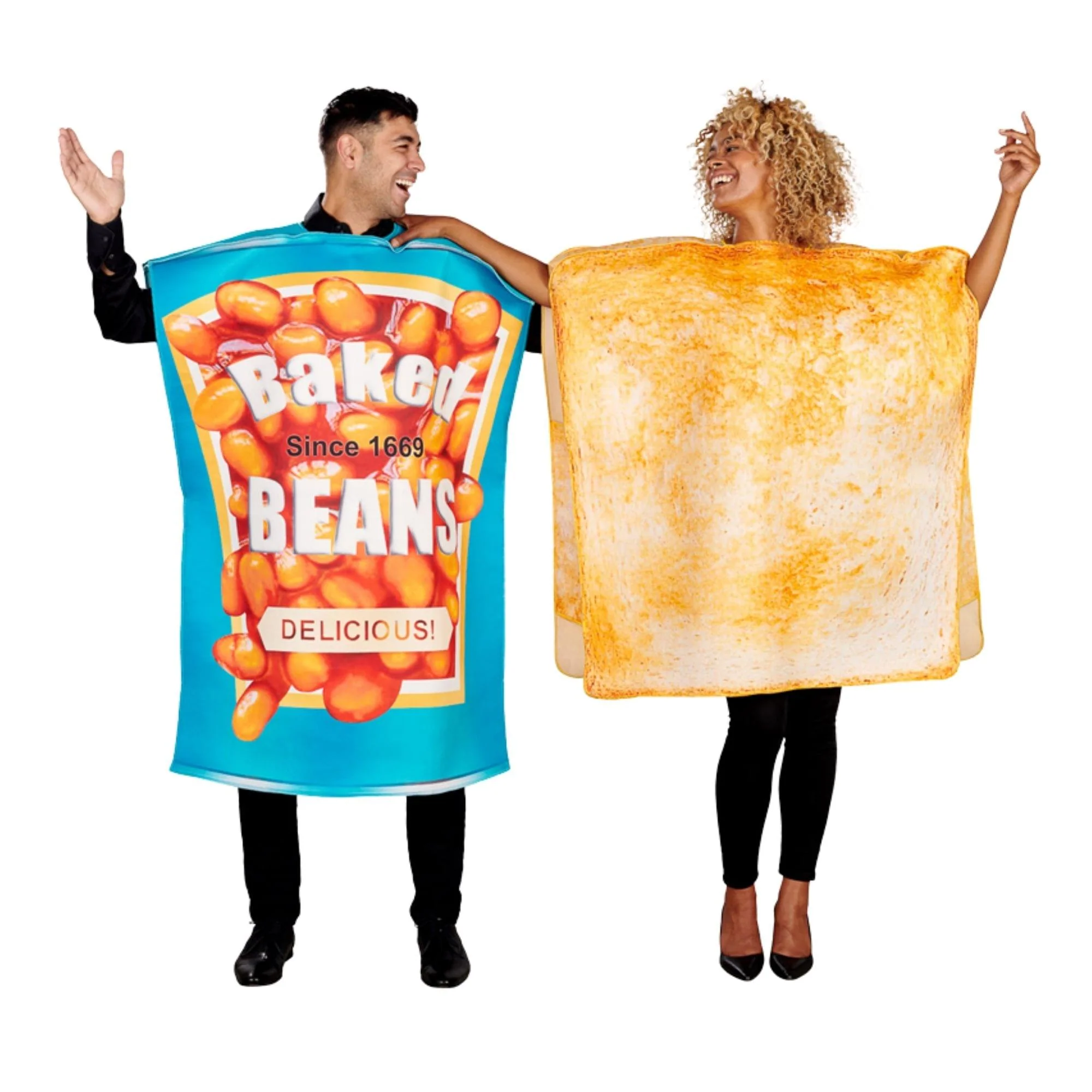 Beans & Toast Couple Adult Costume - Image 8