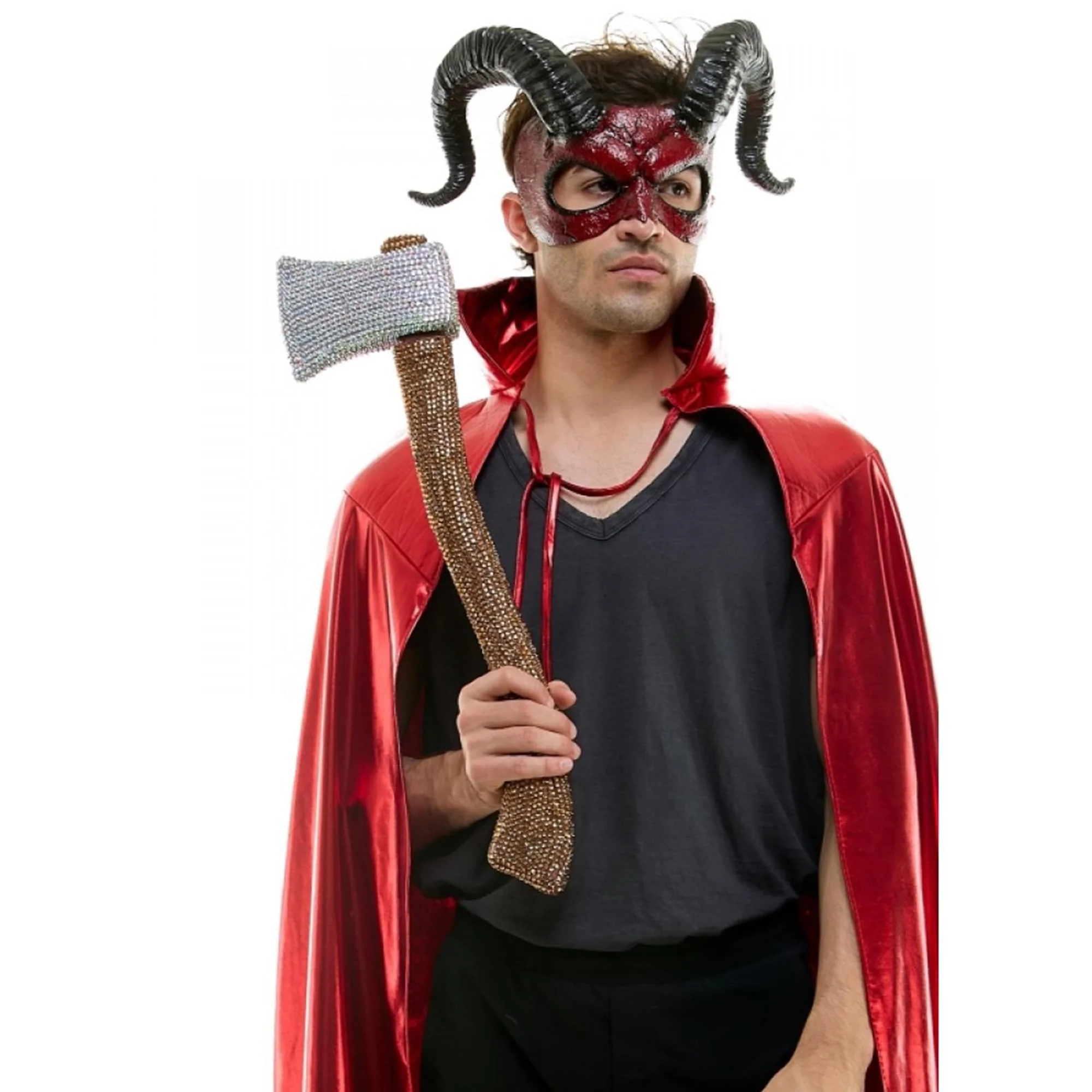 Bedazzled Rhinestone Hatchet Adult Costume Accessory - Image 2
