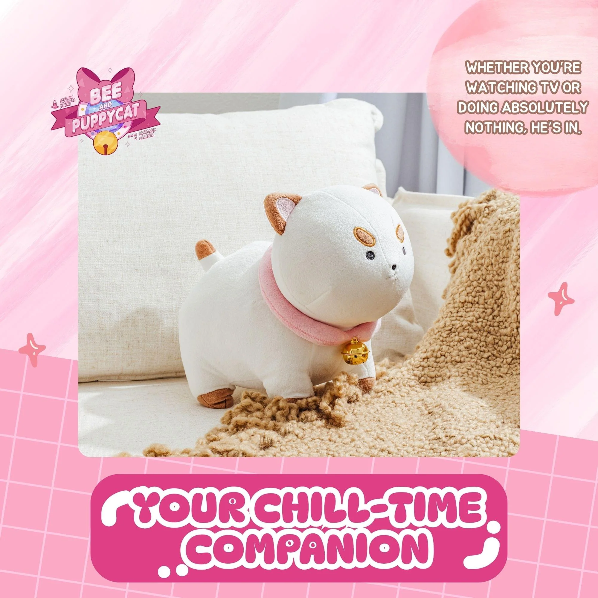 Bee and PuppyCat 10-Inch Plush - Image 7