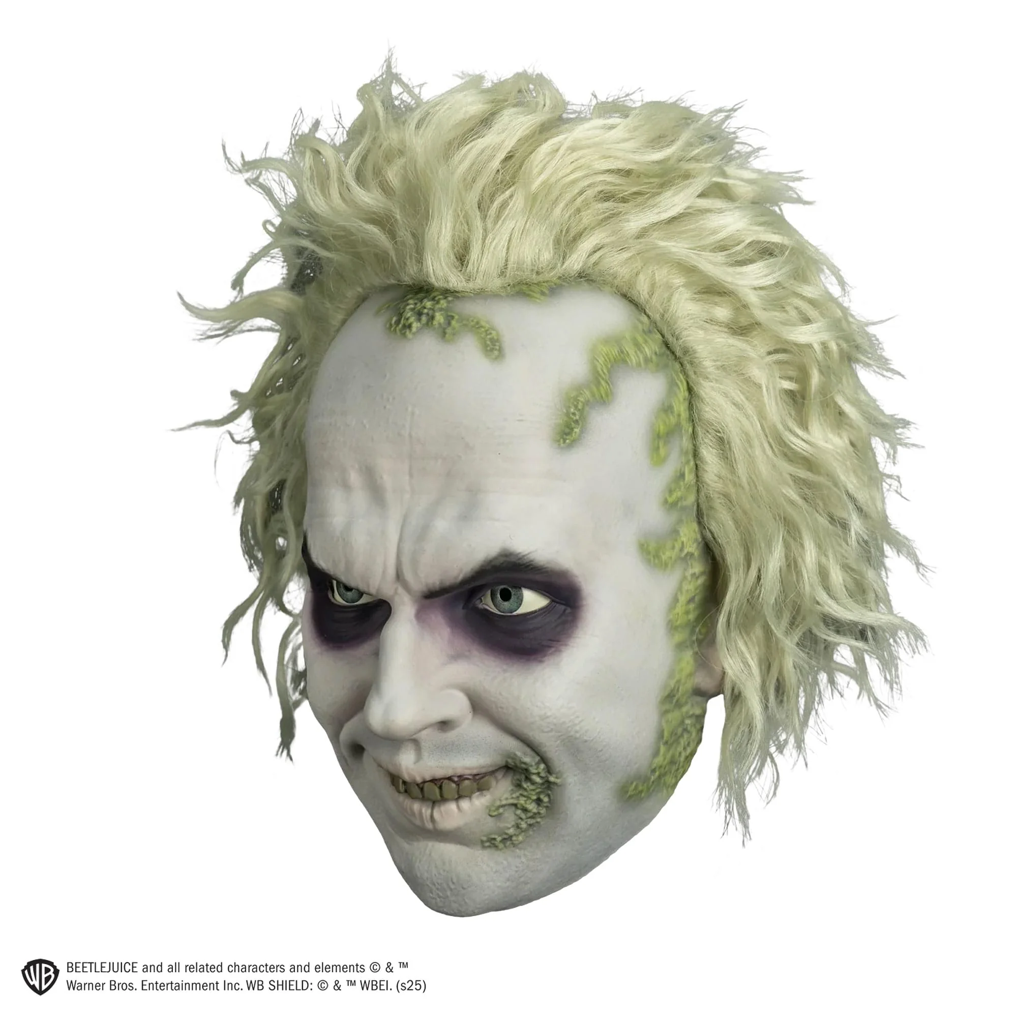 Beetlejuice Deluxe Adult Injection Costume Mask - Image 2