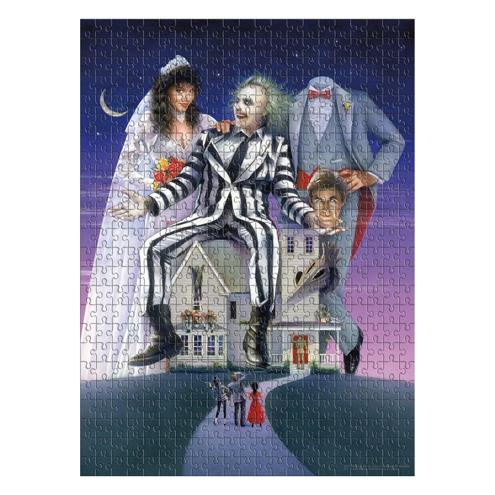 Beetlejuice "Recently Deceased" Tin Fun Box and 500 Piece Puzzle - Image 3