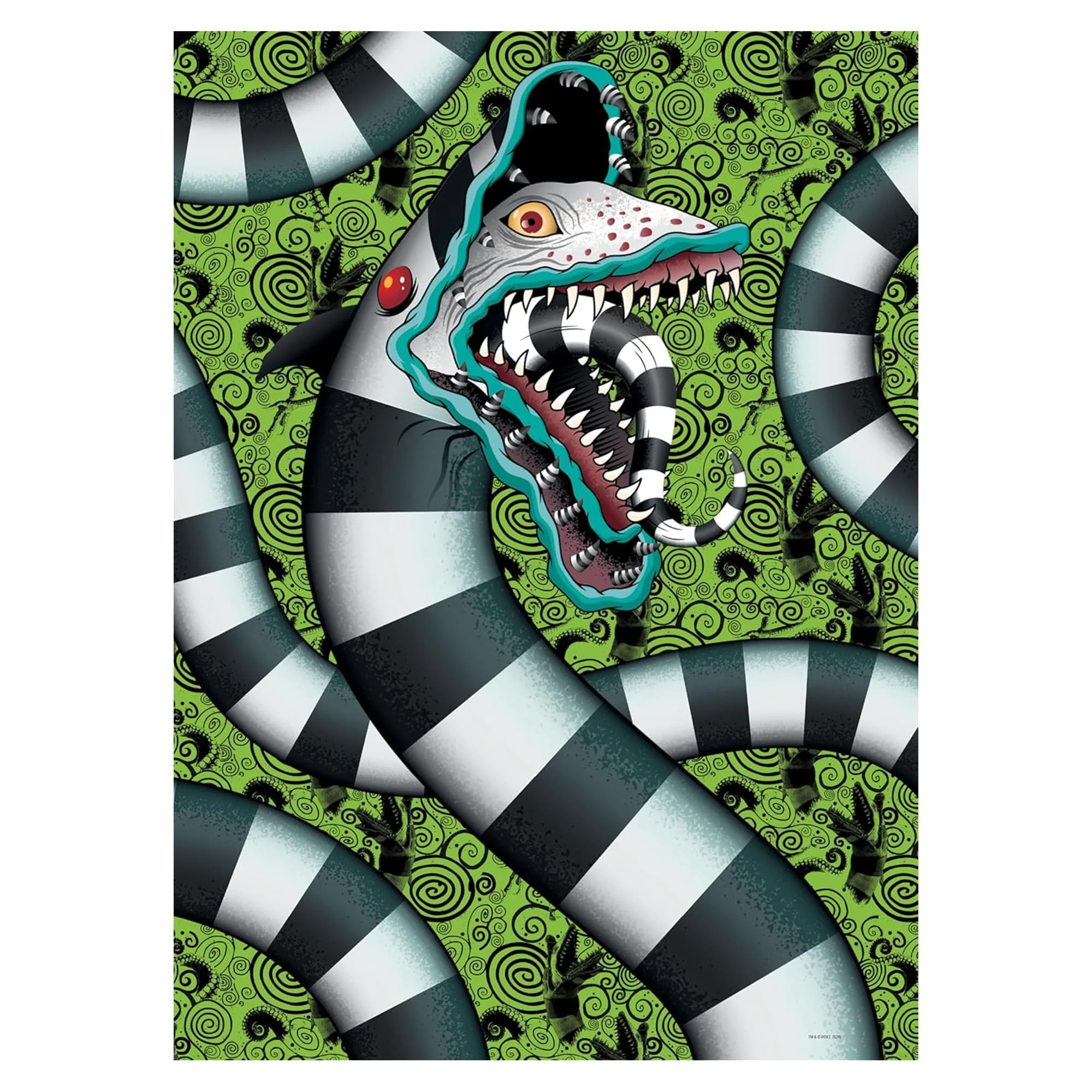 Beetlejuice "Sandworm!" 1000 Piece Jigsaw Puzzle - Image 2