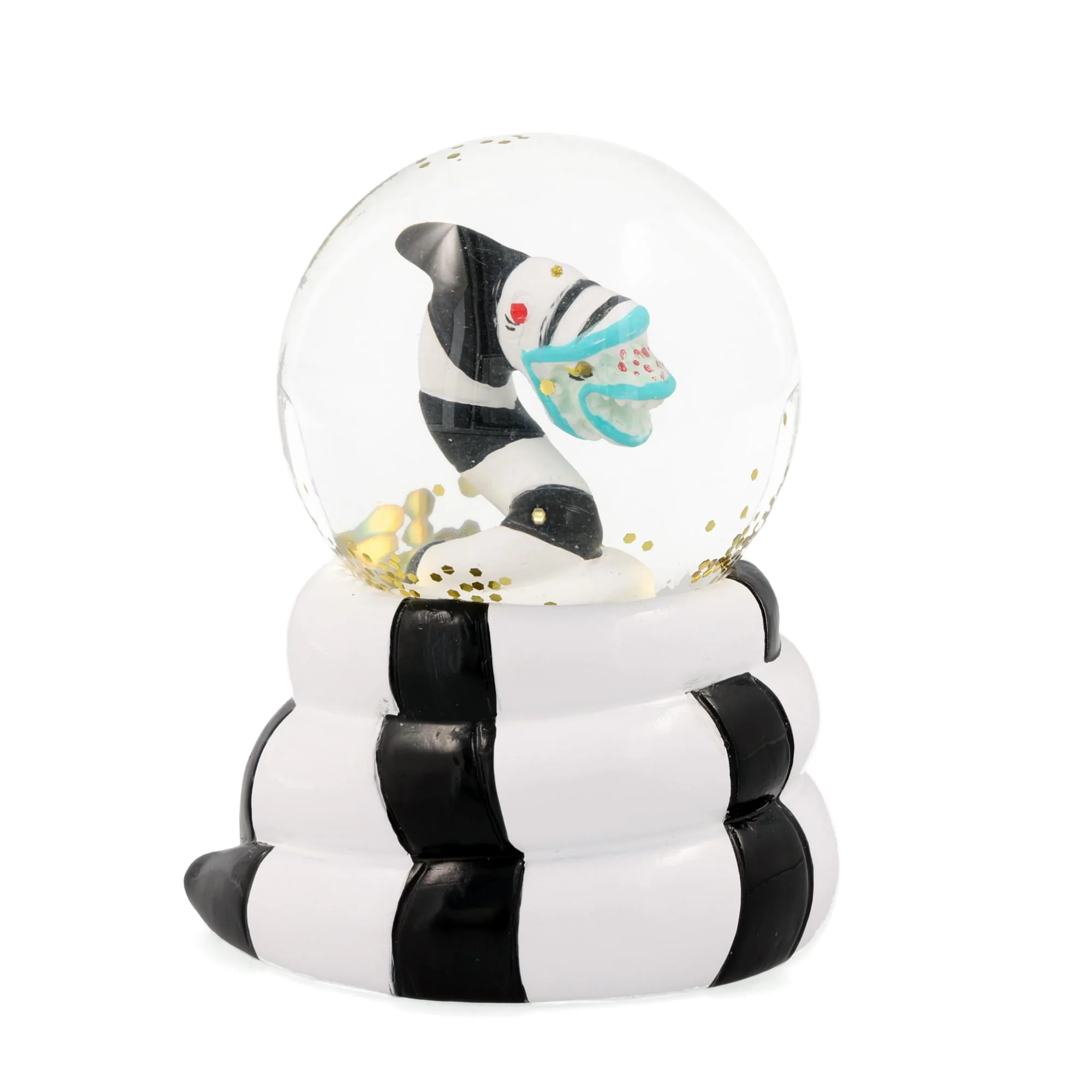 Beetlejuice Sandworm Mini Light-Up Snow Globe | 3 Inches Tall - Image 3