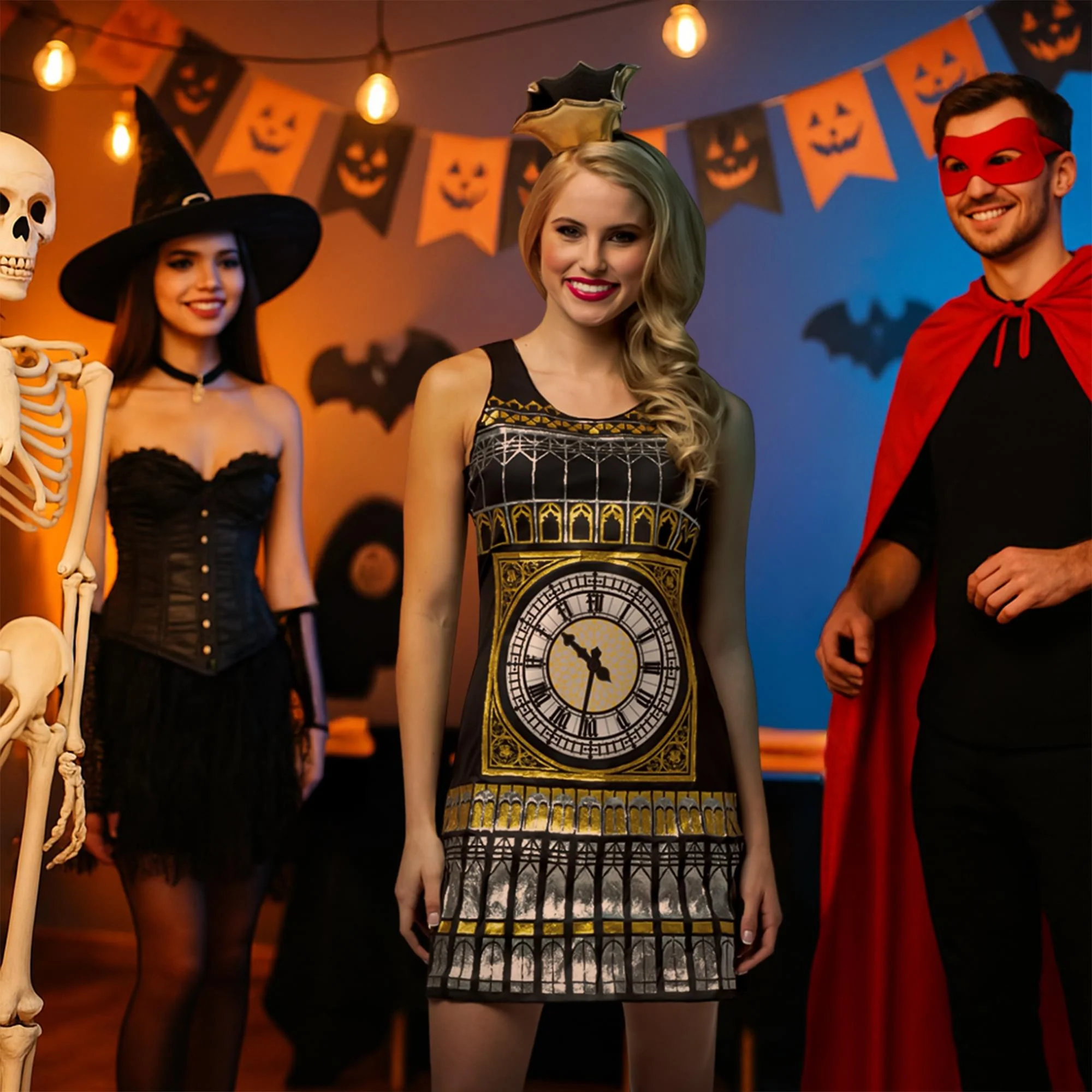 Big Ben Adult Women's Costume Dress - Image 4