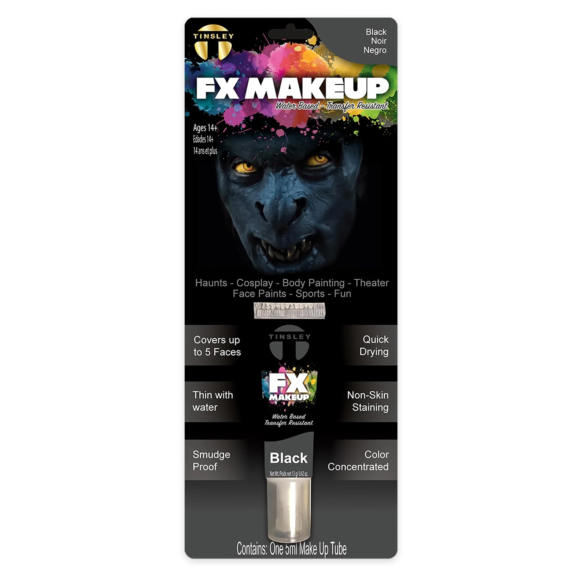 Black Fx Makeup Costume Accessory - Image 3