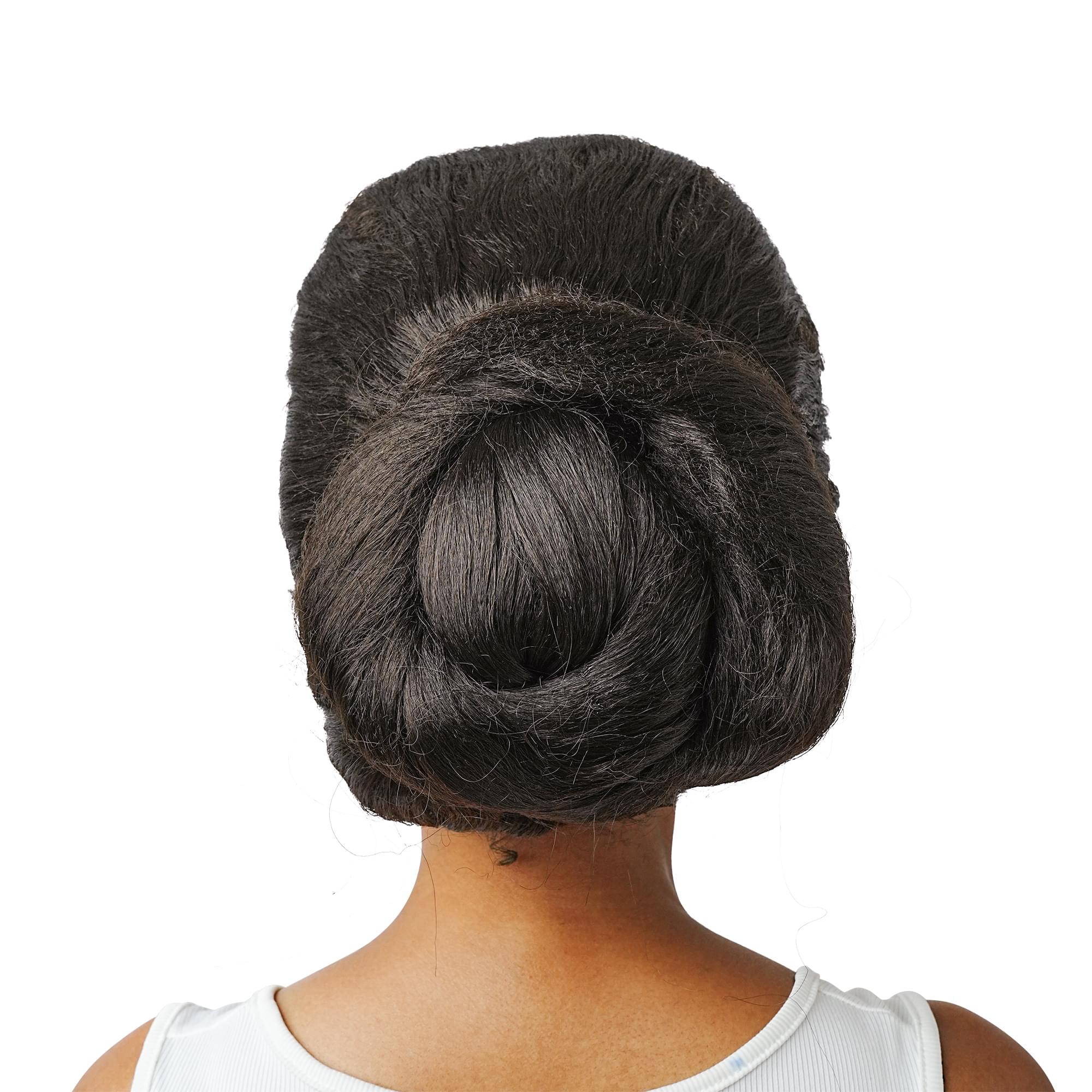 Black Retro Beehive Adult Costume Wig | One Size - Image 4