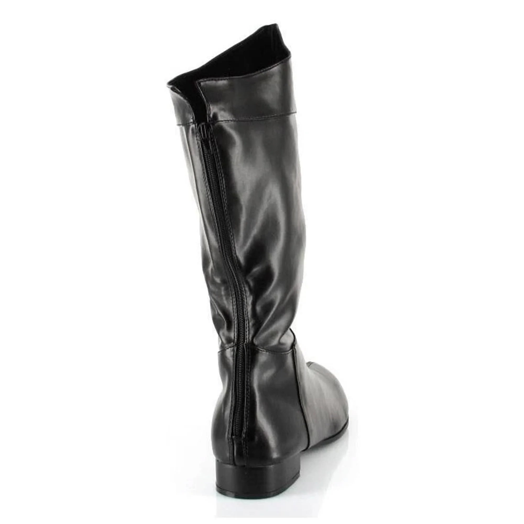 Black Shazam Superhero Mens Costume Boots - Image 3