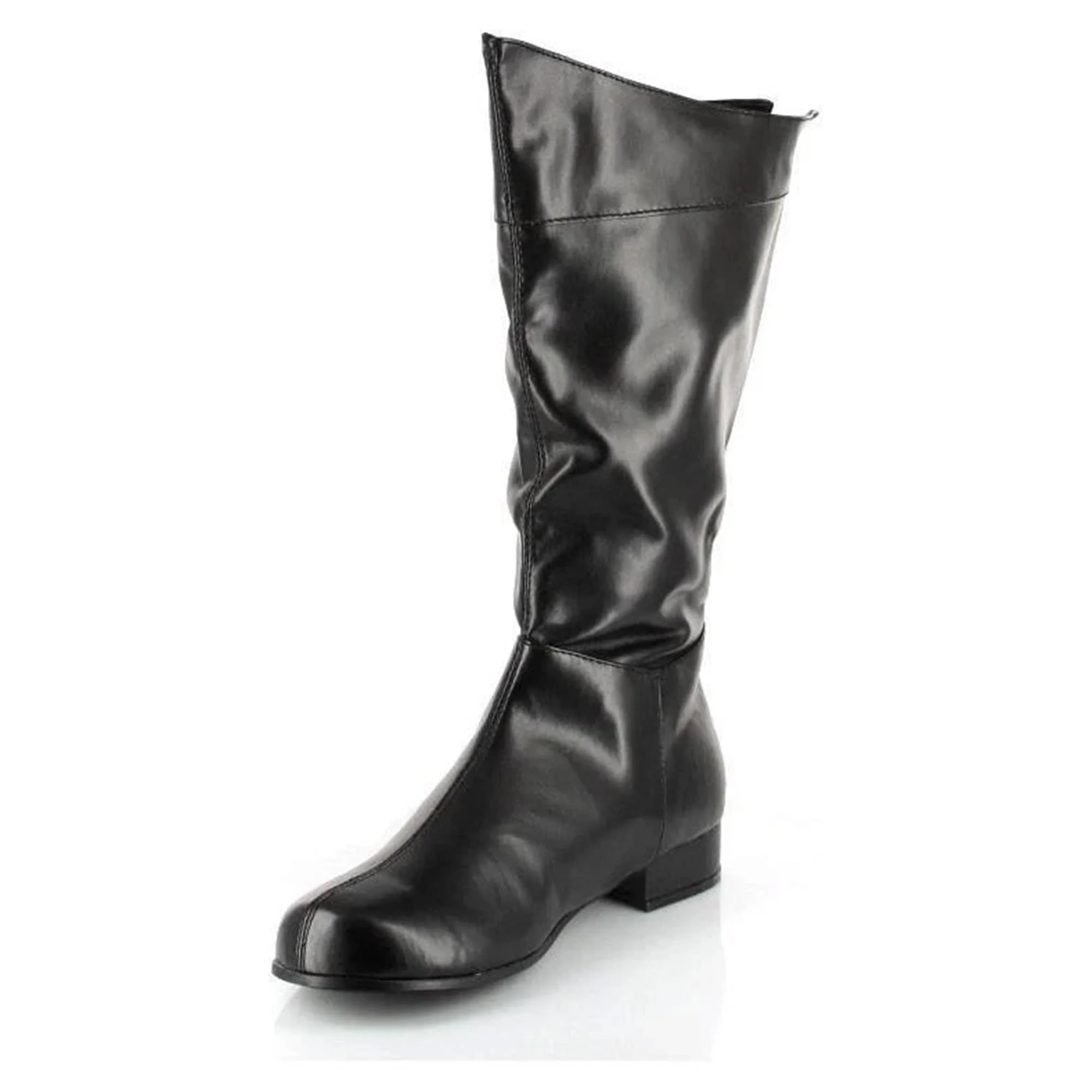 Black Shazam Superhero Mens Costume Boots - Image 4