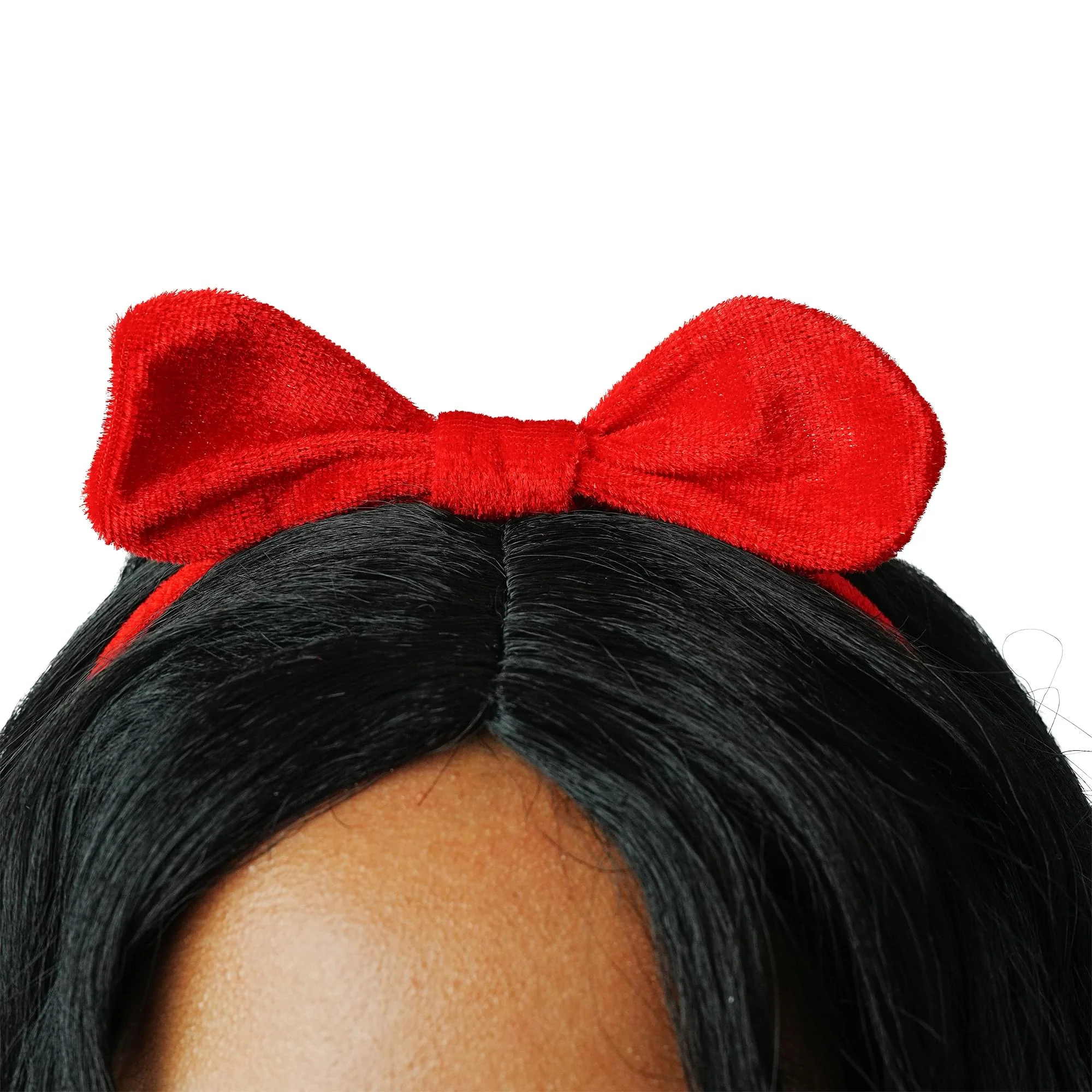 Black Snow White-Inspired Adult Costume Wig | One Size - Image 7