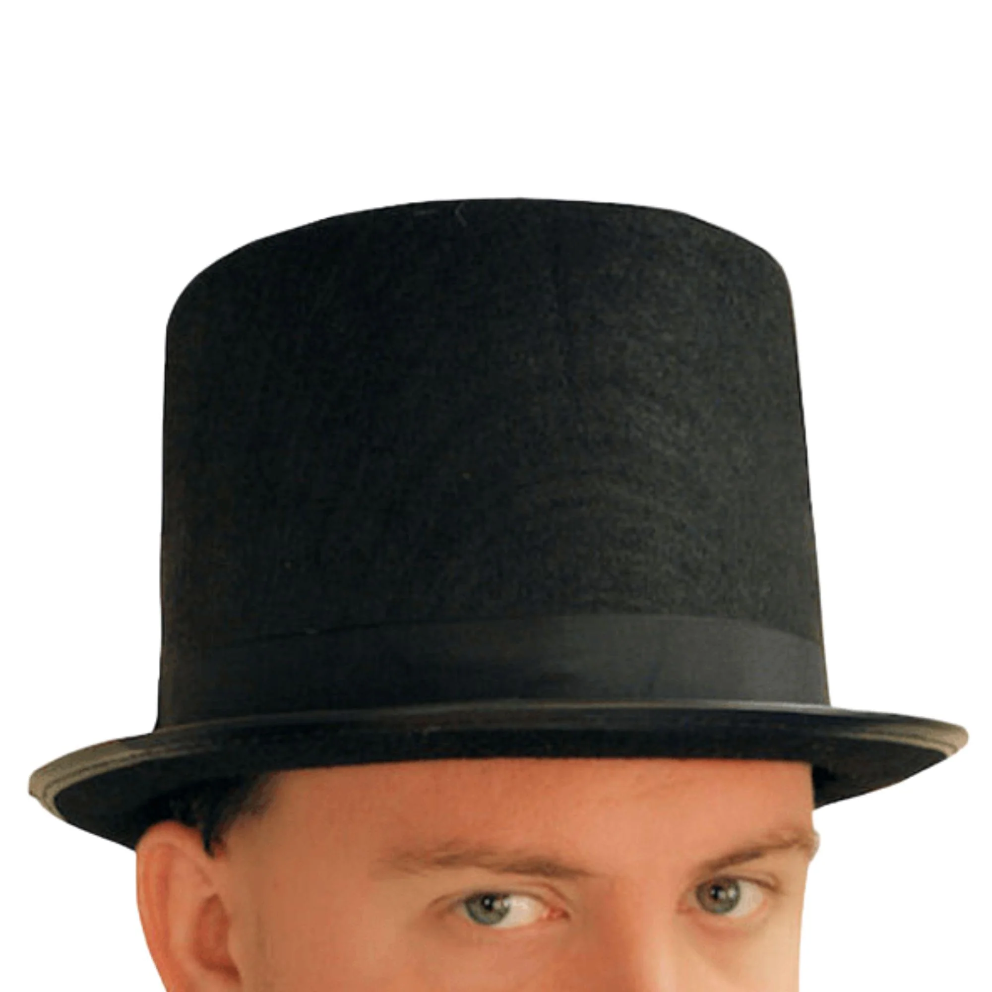 Black Top Hat Costume Accessory - Image 2