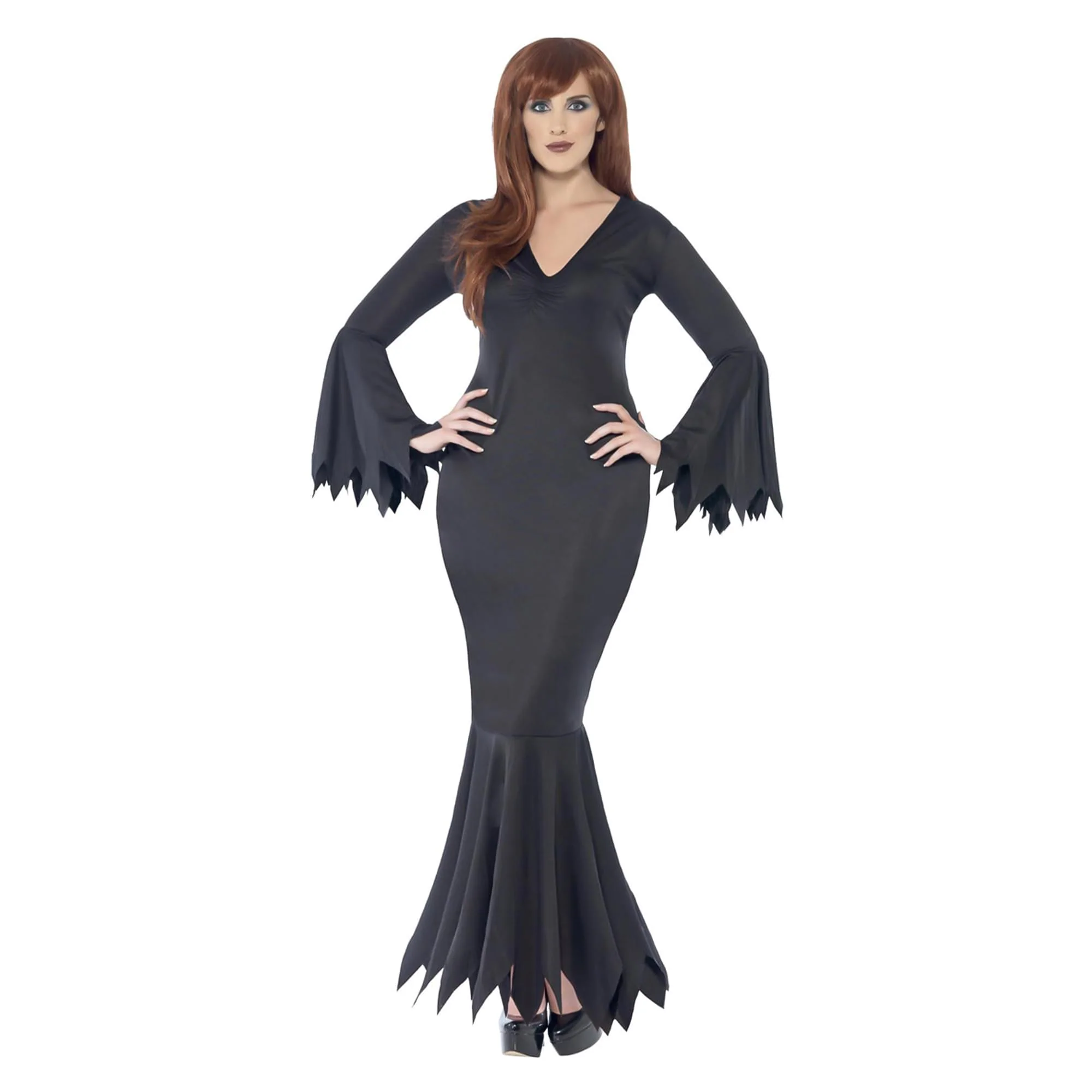 Black Vamp Adult Costume - Image 10