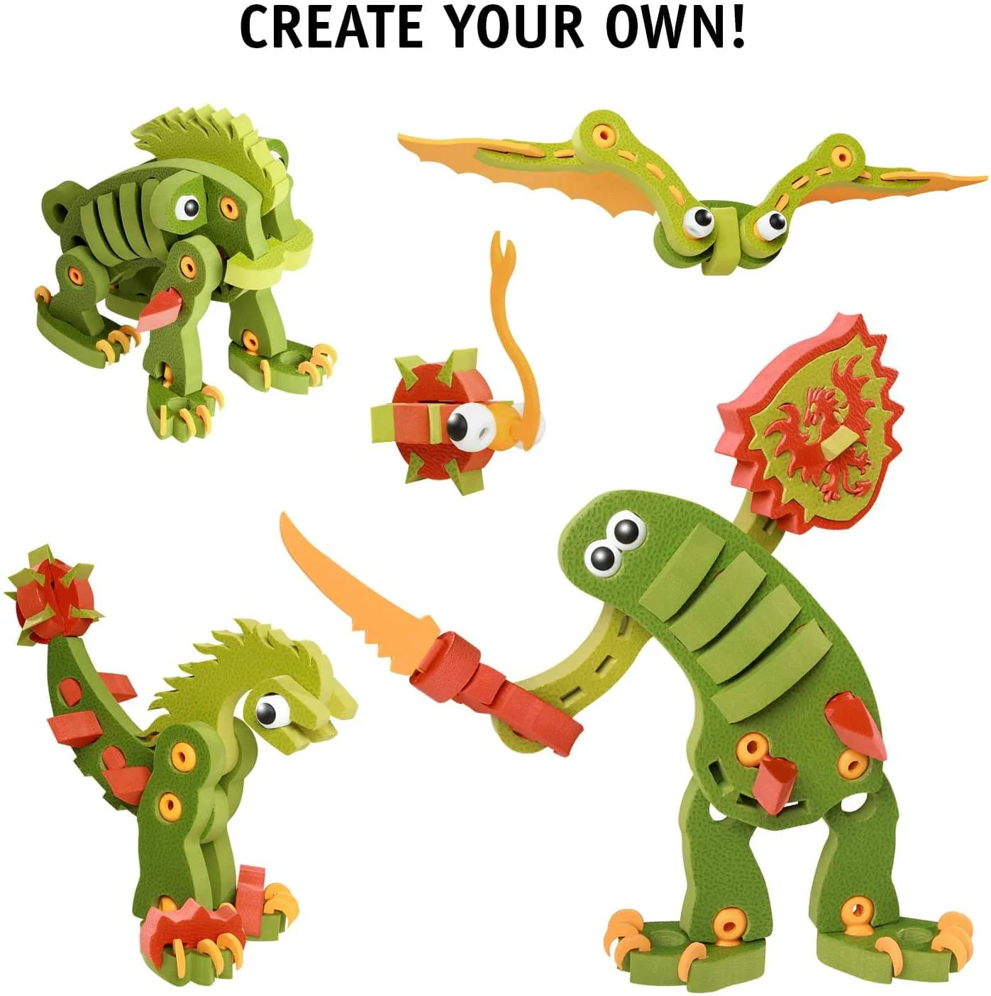 Bloco 155 Piece Construction Set | Combat Dragon - Image 3