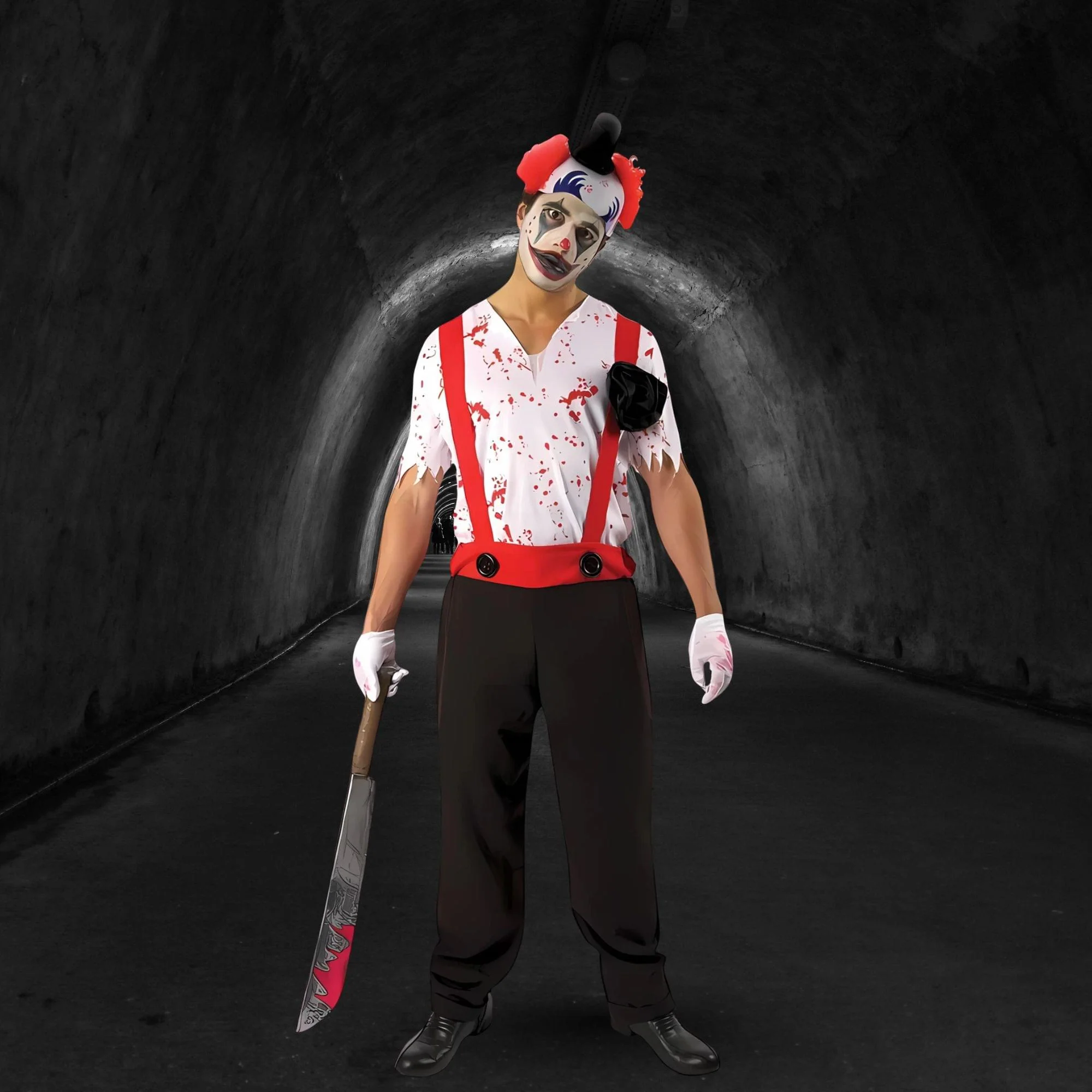 Bloody Clown Adult Costume - Image 4
