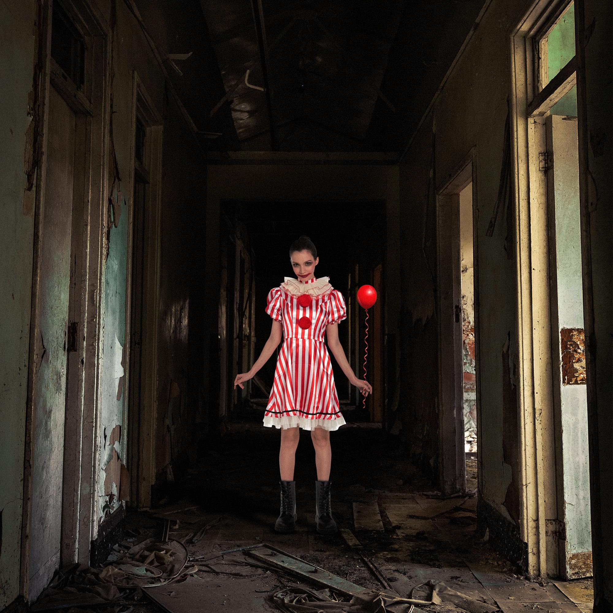 Clown Dress Women's Costume | One Size Fits Most - Image 2