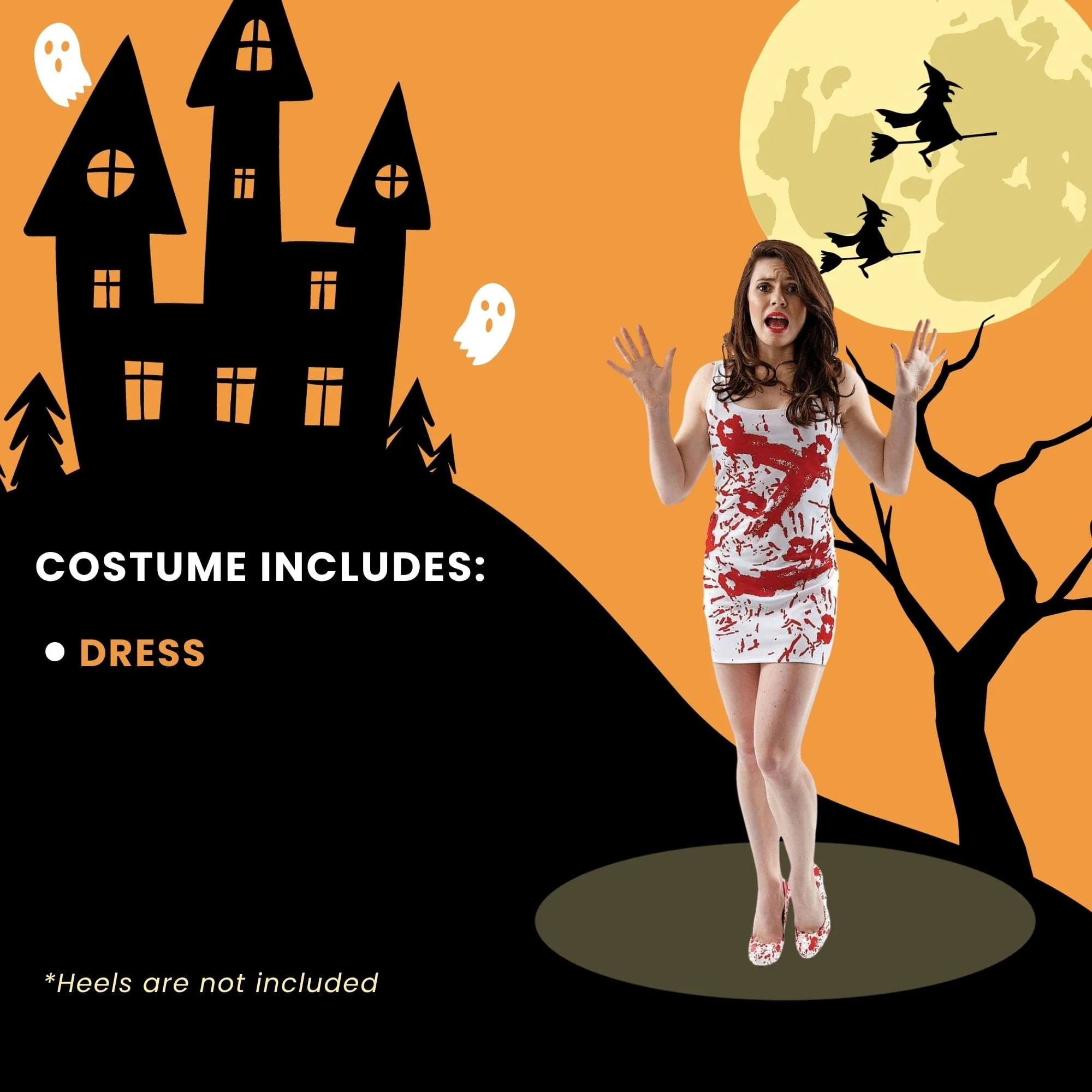 Bloody Dress Adult Costume - Image 6