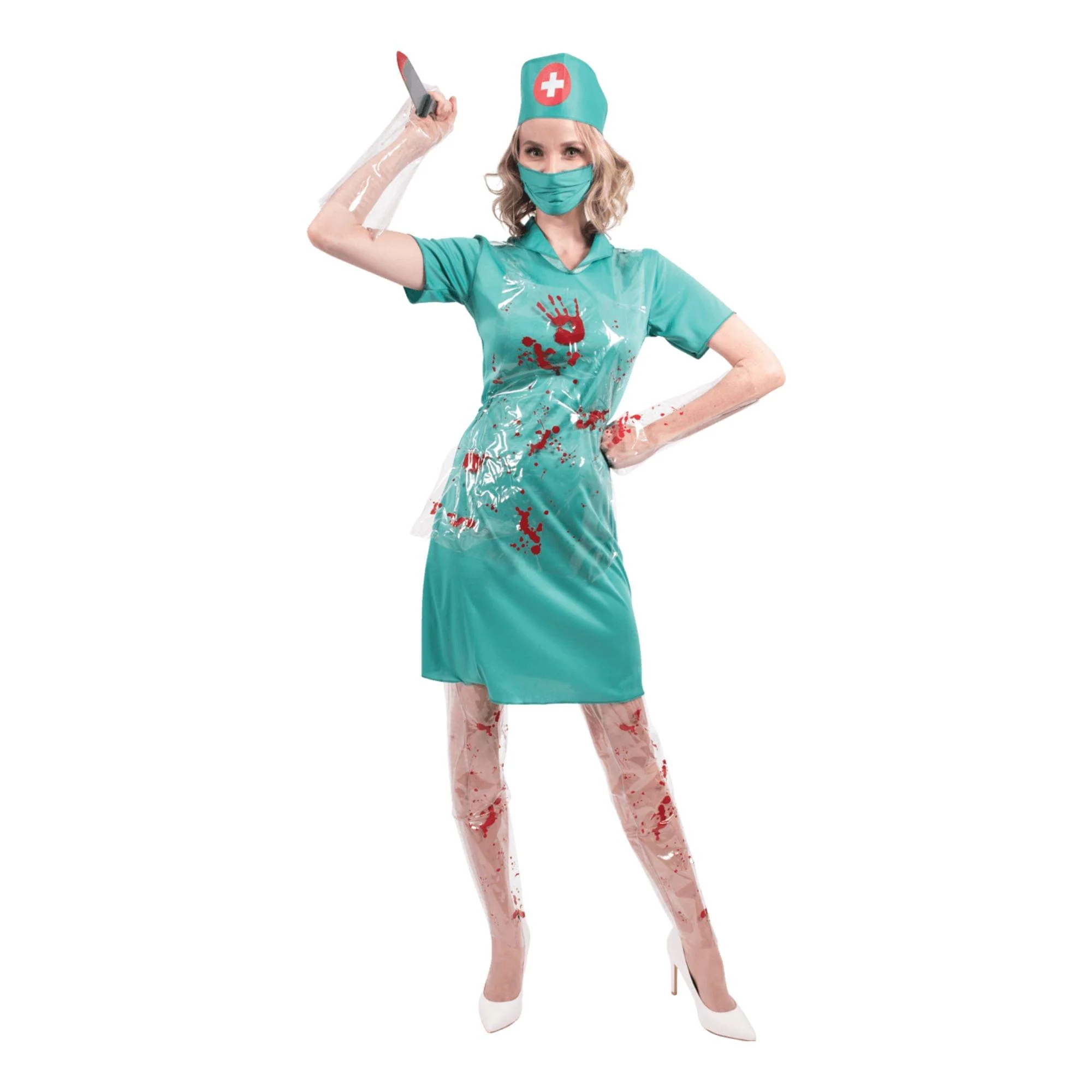 Bloody Horror Nurse Adult Costume - Image 9