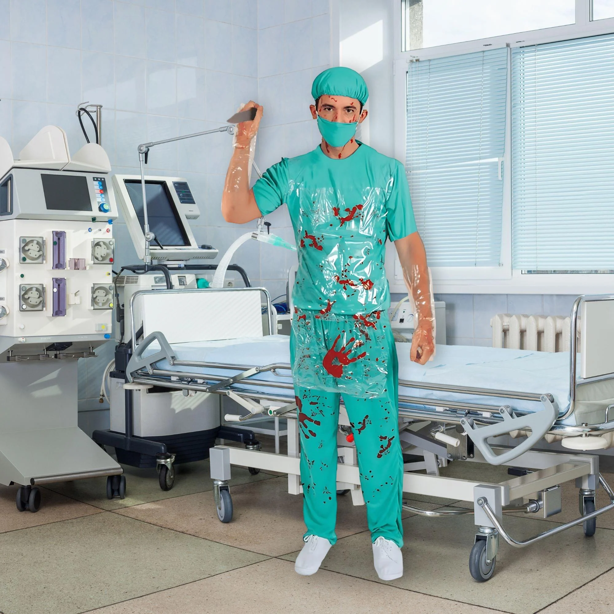 Bloody Horror Surgeon Adult Costume - Image 23
