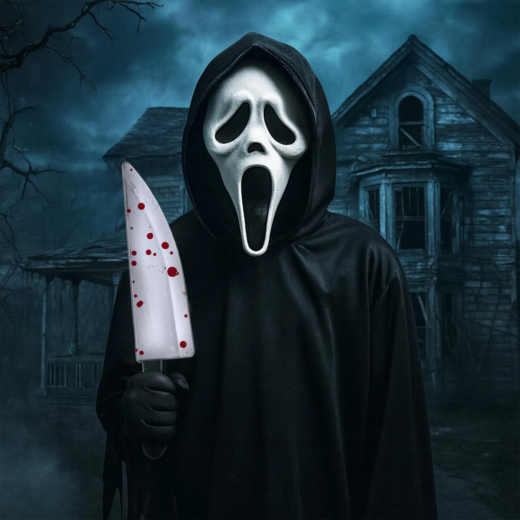 Bloody Plastic Chef's Knife Adult Costume Accessory - Image 3