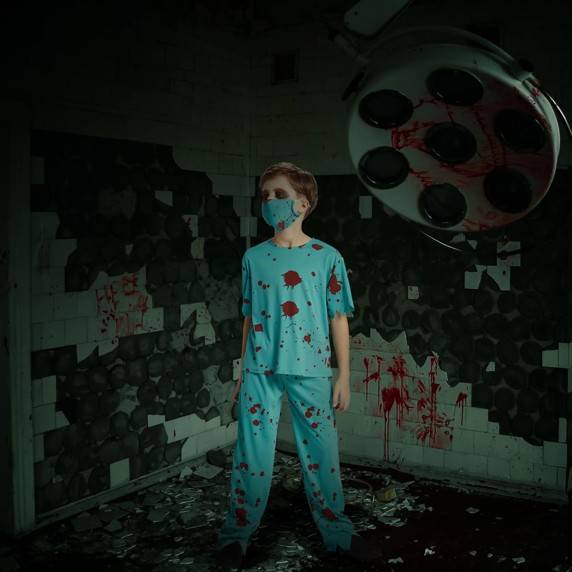 Bloody Surgeon Child Costume - Image 7