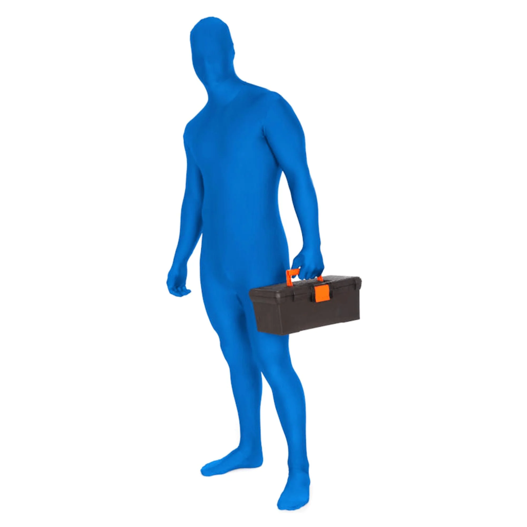 Blue Adult Costume Morphsuit - Image 12
